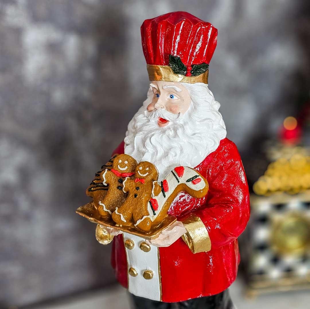 Aşçı Noel Baba Heykeli