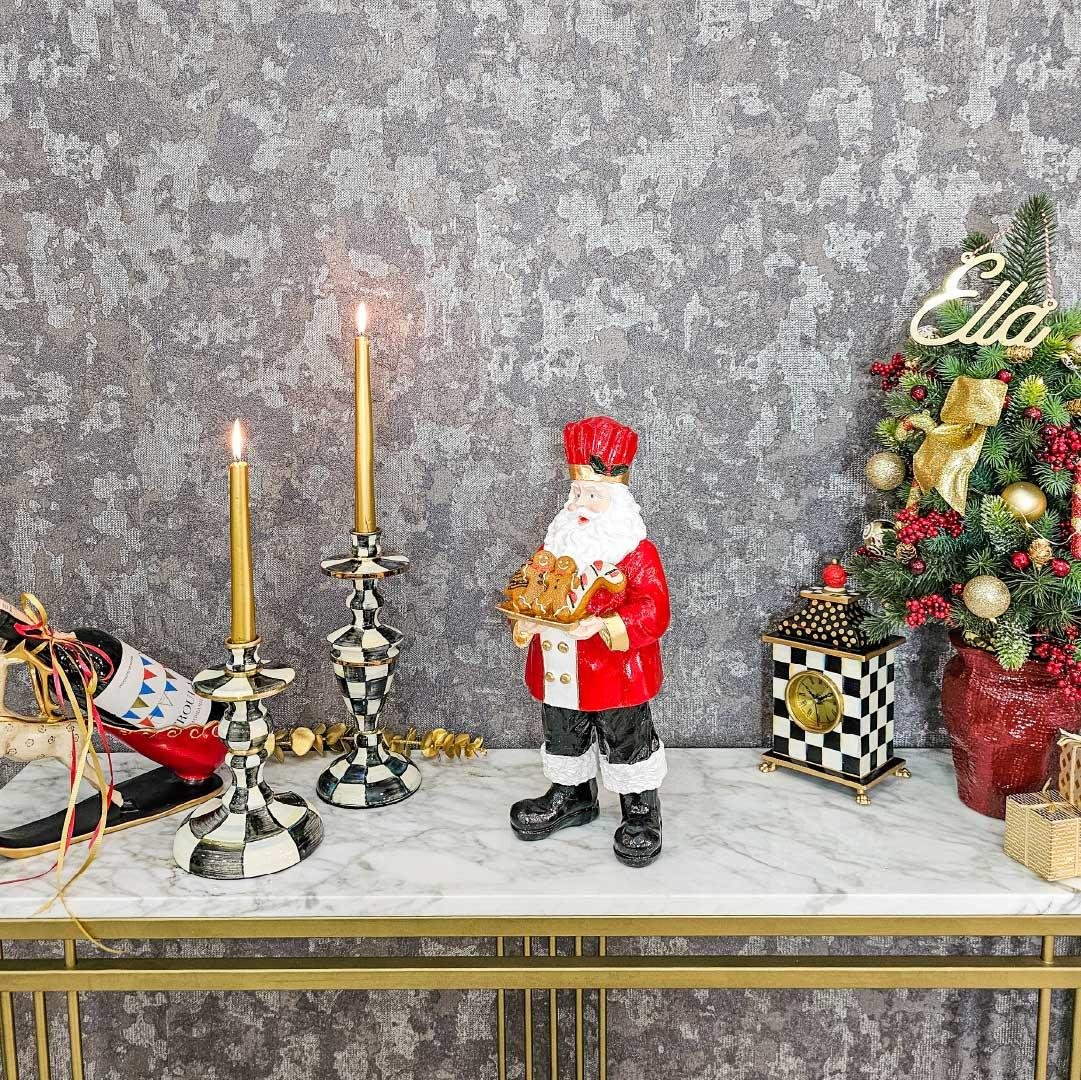 Aşçı Noel Baba Heykeli