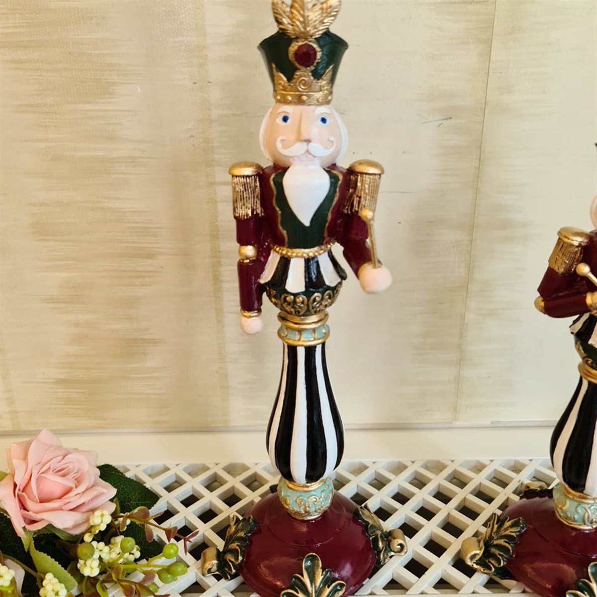 Kurşun Asker Şamdan Seti 