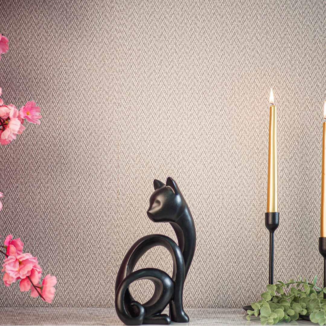 Soyut Kedi Biblo Siyah