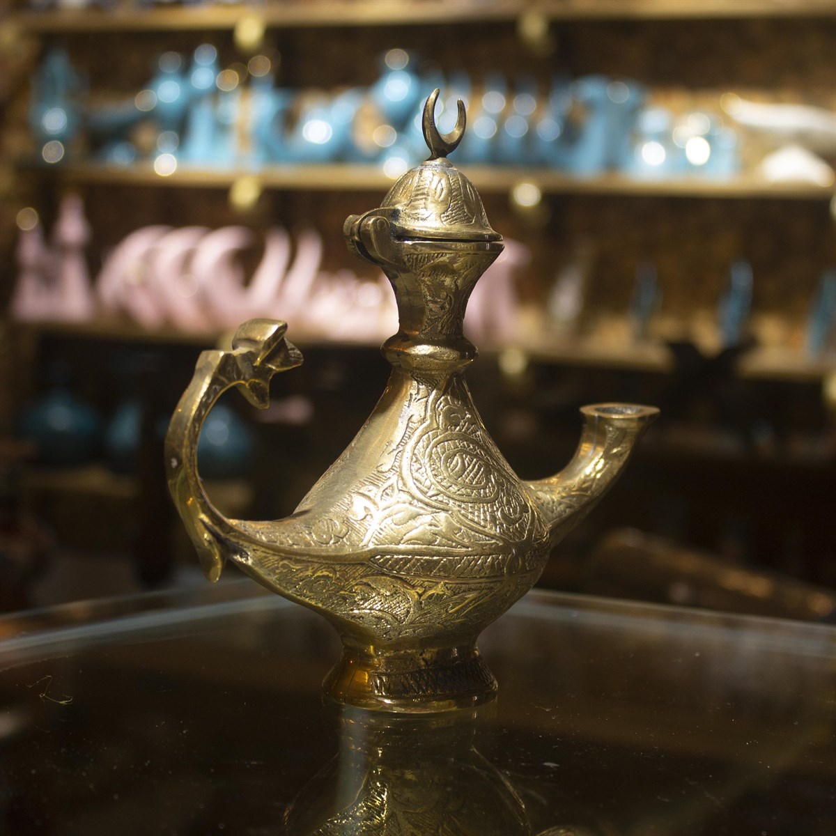 Dekoratif Alaaddinin Sihirli Lambası Enderşah