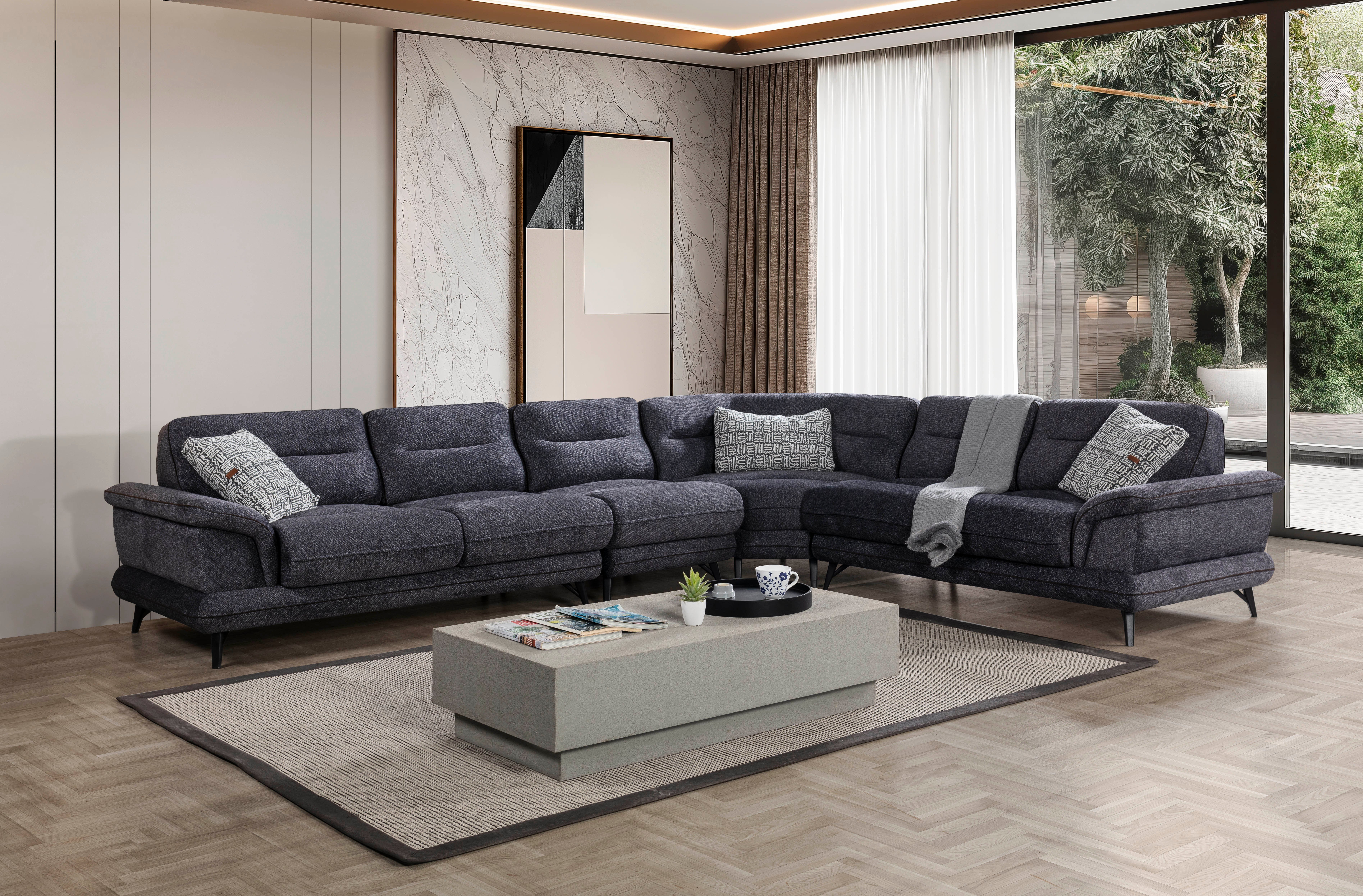 Bently Köşe Koltuk | Star Home MobilyaModern Köşe KoltuklarıAta ConceptSTAR HOME MOBİLYABently Köşe Koltuk