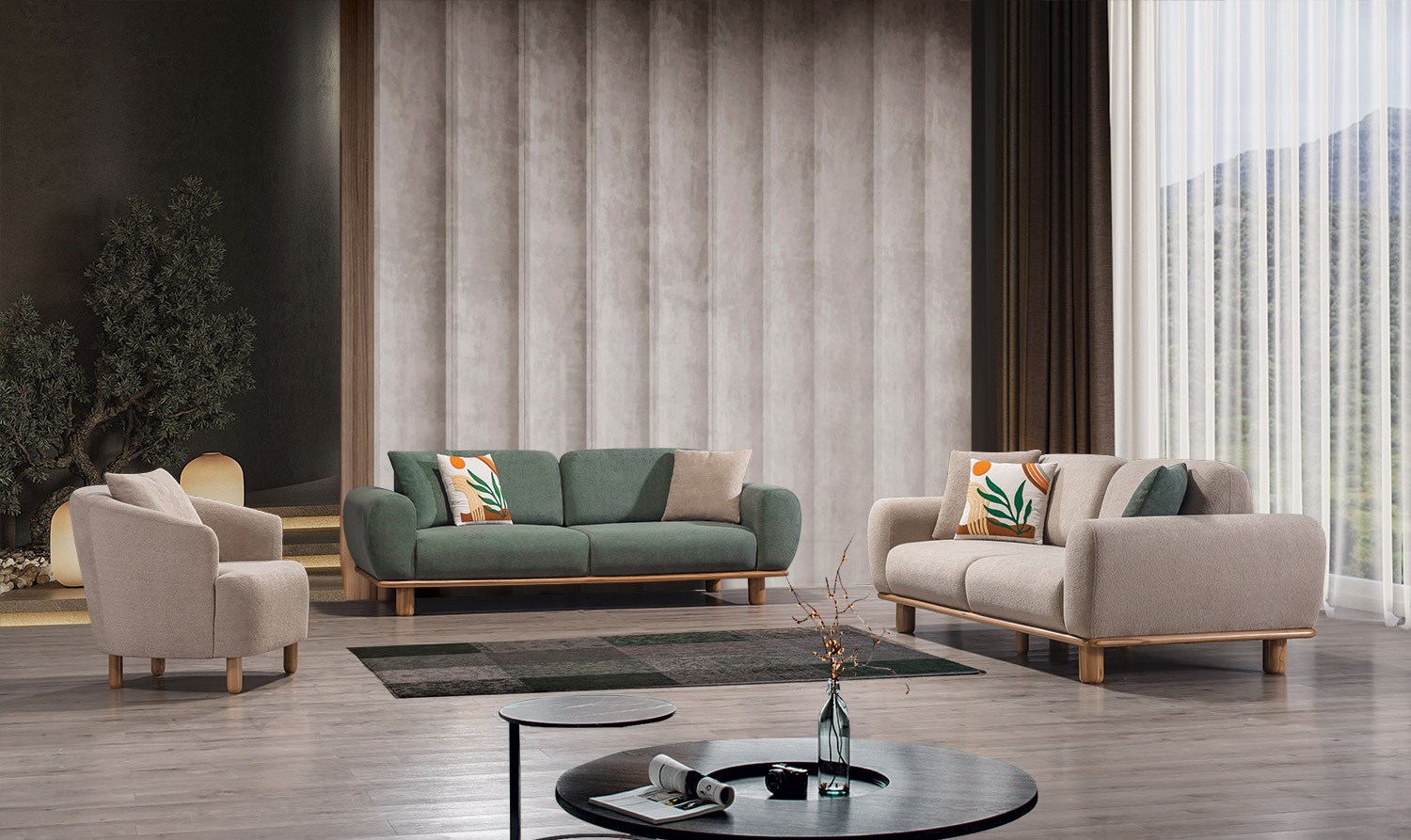 Bohem Koltuk Takımı | Star Home MobilyaModern Koltuk TakımlarıAta ConceptSTAR HOME MOBİLYABohem Koltuk Takımı