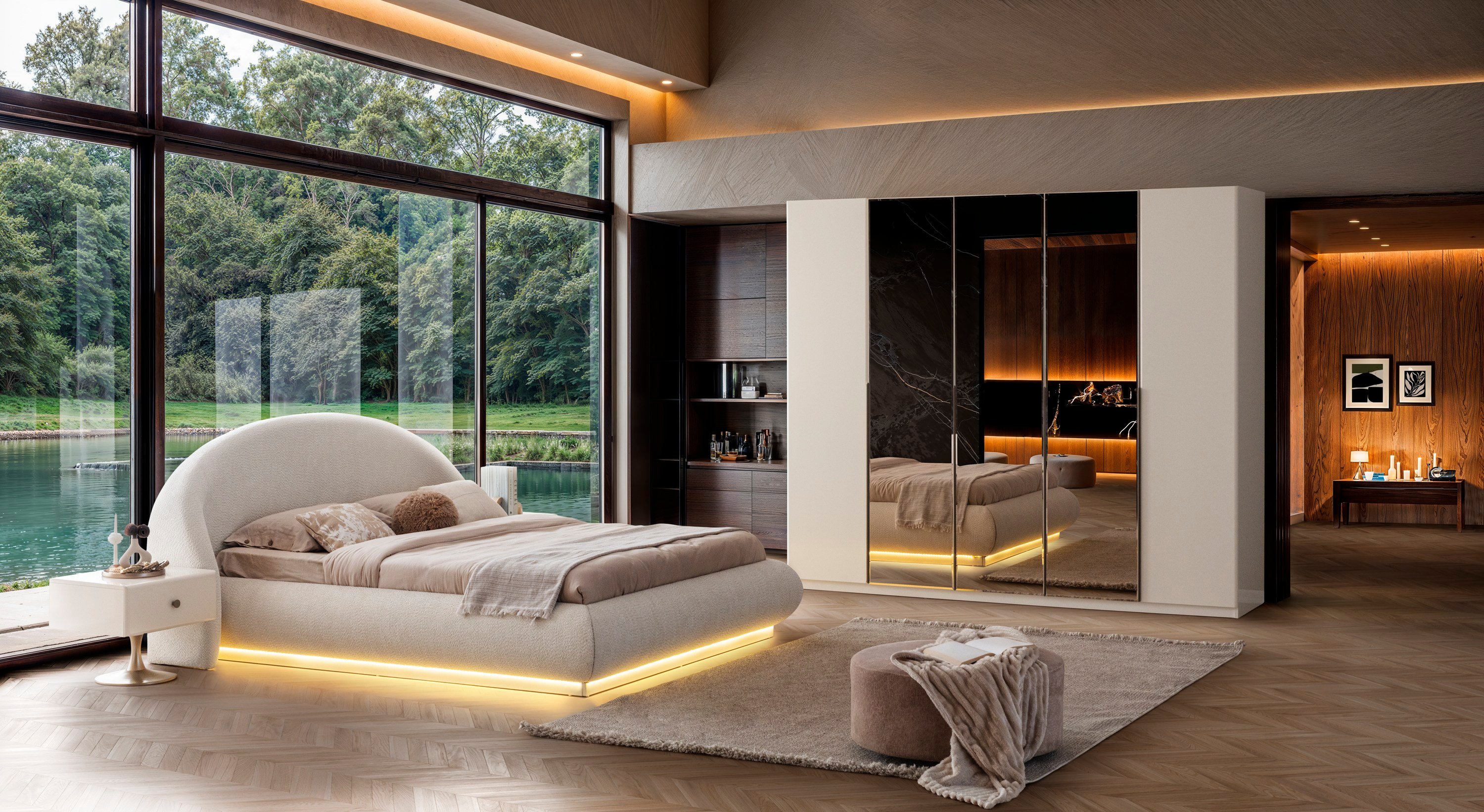 Marcel Yatak Odası Takımı | Star Home MobilyaModern Yatak Odası TakımlarıAta ConceptSTAR HOME MOBİLYAMarcel Yatak Odası Takımı