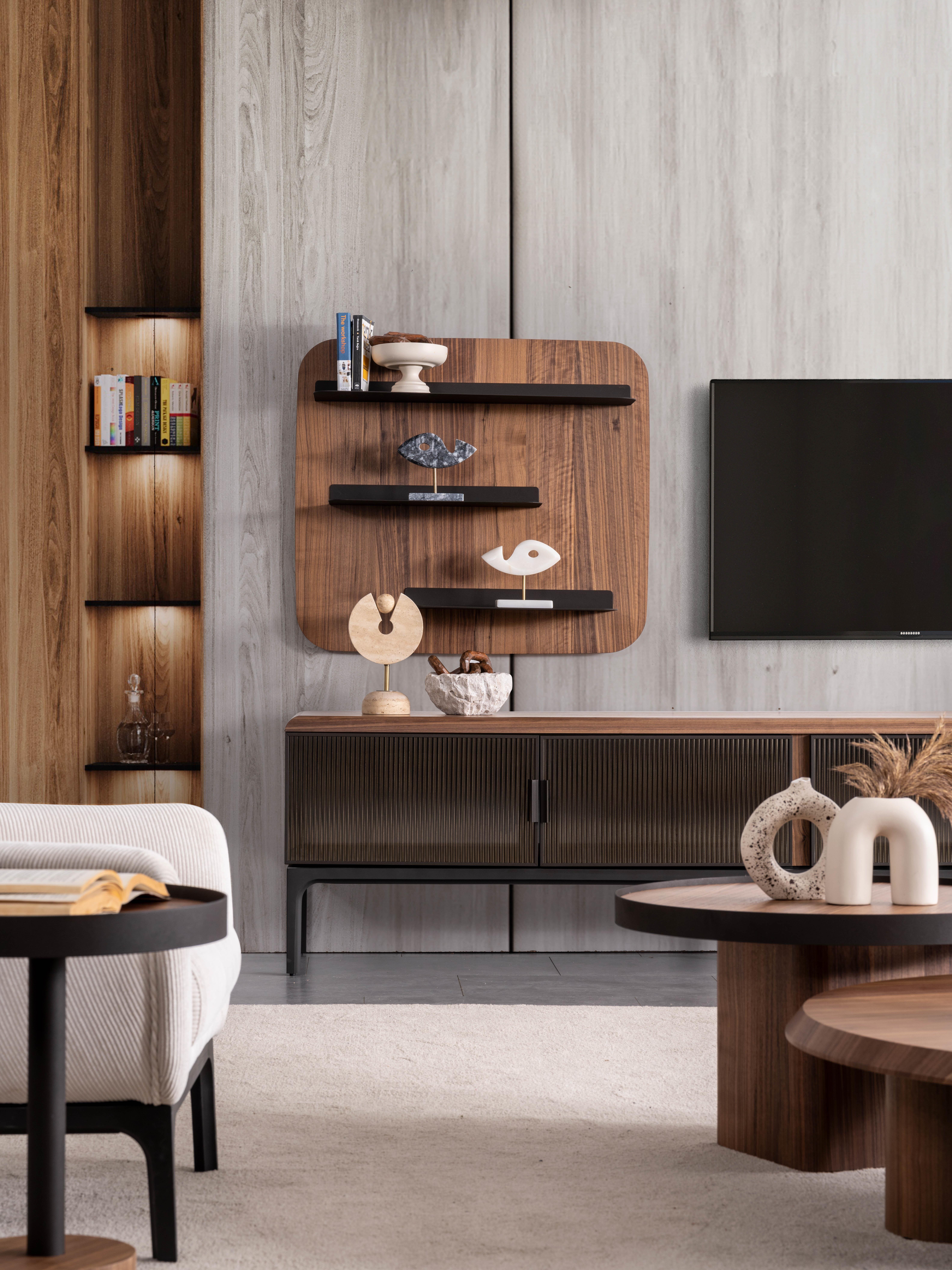 Tv ÜniteleriDOSSİLİFEDOSSİLİFEParma Duvar Ünitesi Takımı