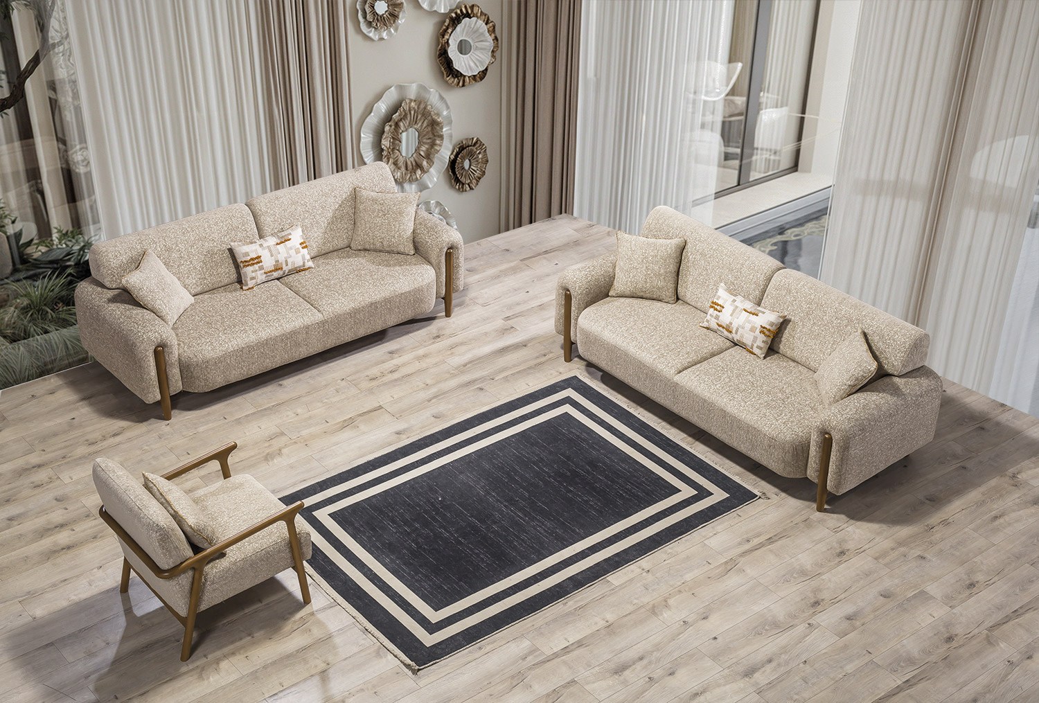 Prada Koltuk Takımı | Star Home MobilyaModern Koltuk TakımlarıAta ConceptSTAR HOME MOBİLYAPrada Koltuk Takımı