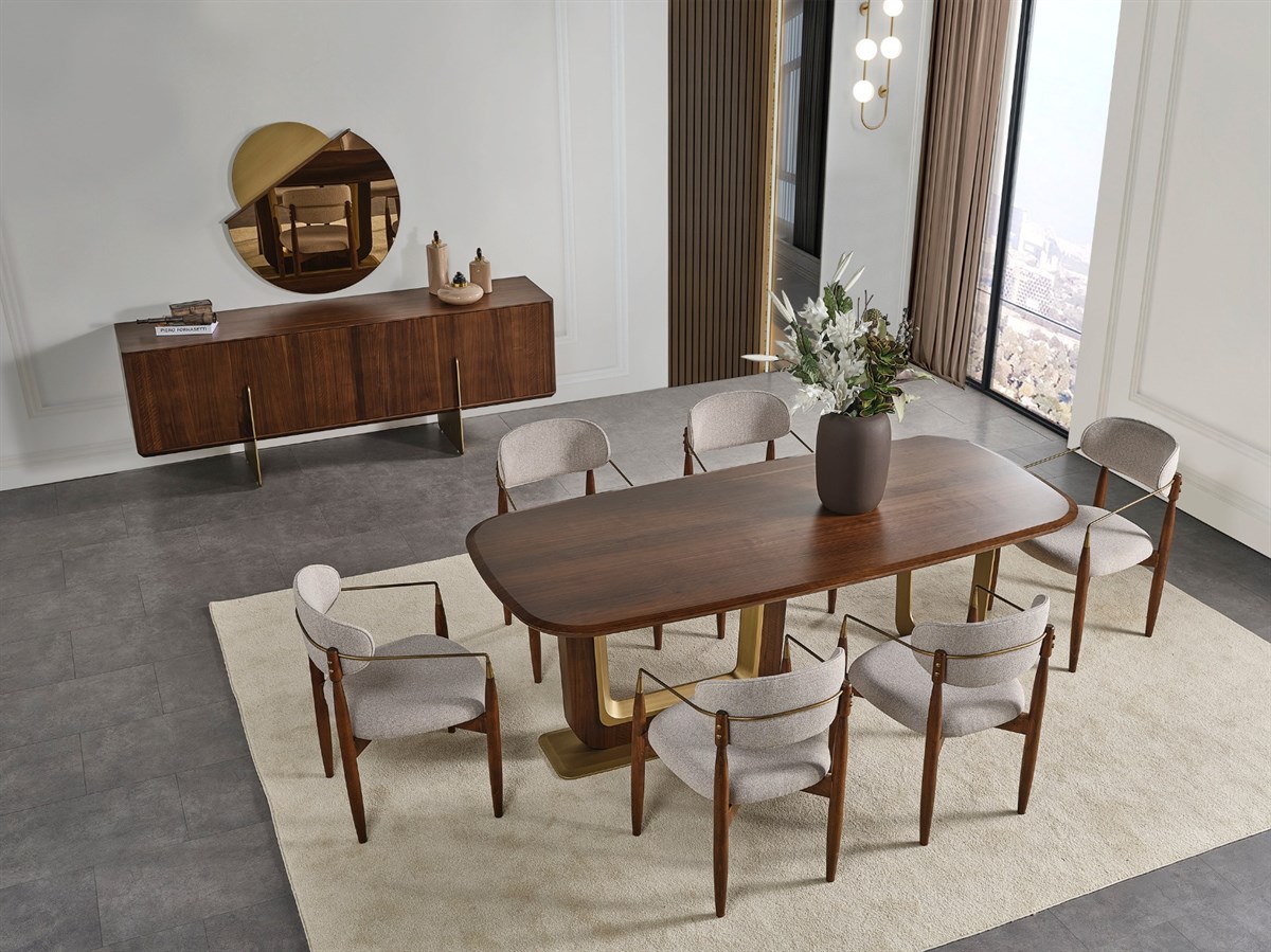 Modern Yemek Odası TakımlarıKUKAHOMEKUKAHOMESirius Yemek Odası Takımı