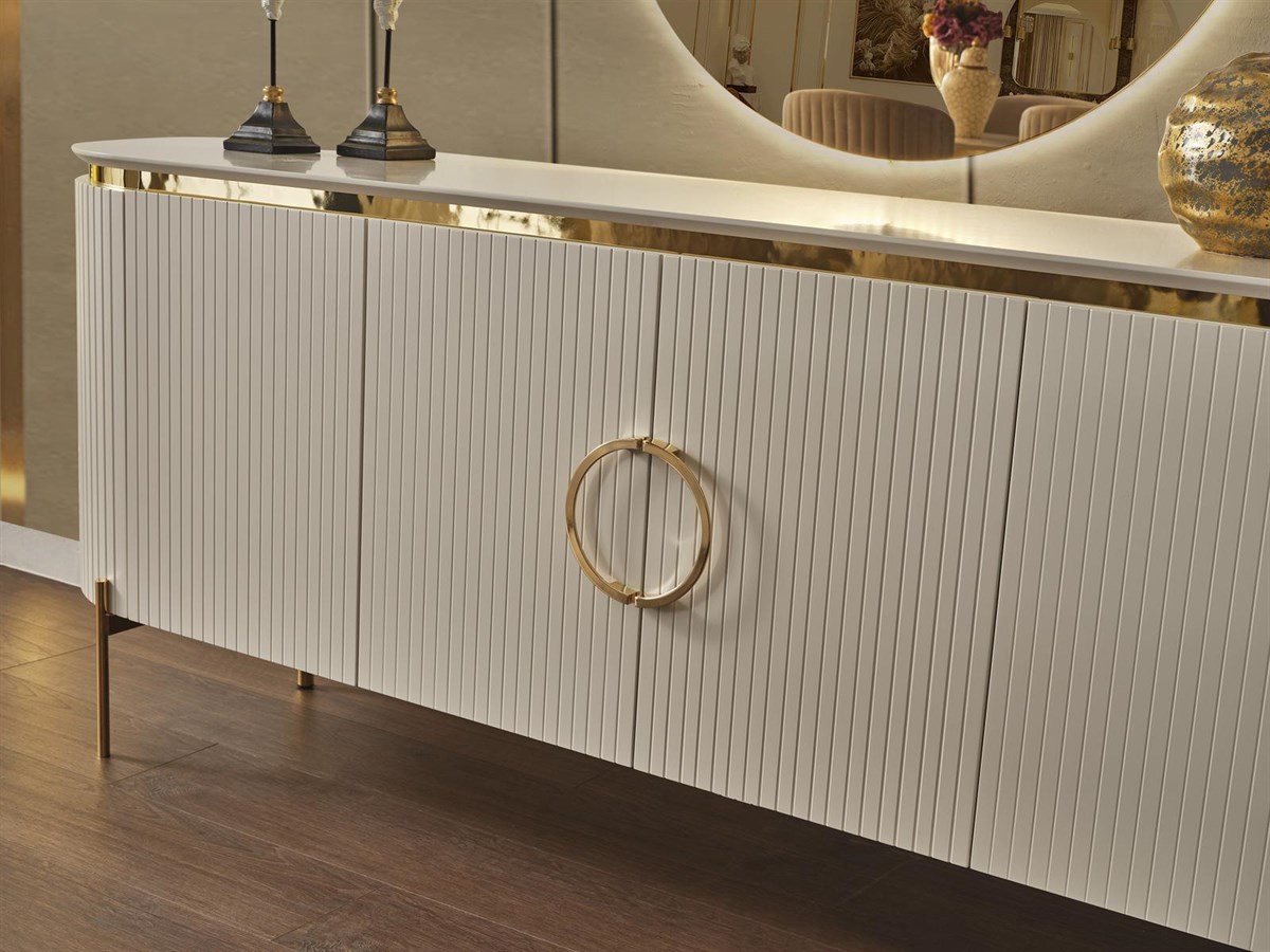 Modern Yemek Odası TakımlarıKUKAHOMEKUKAHOMETesla Luxury Yemek Odası Takımı