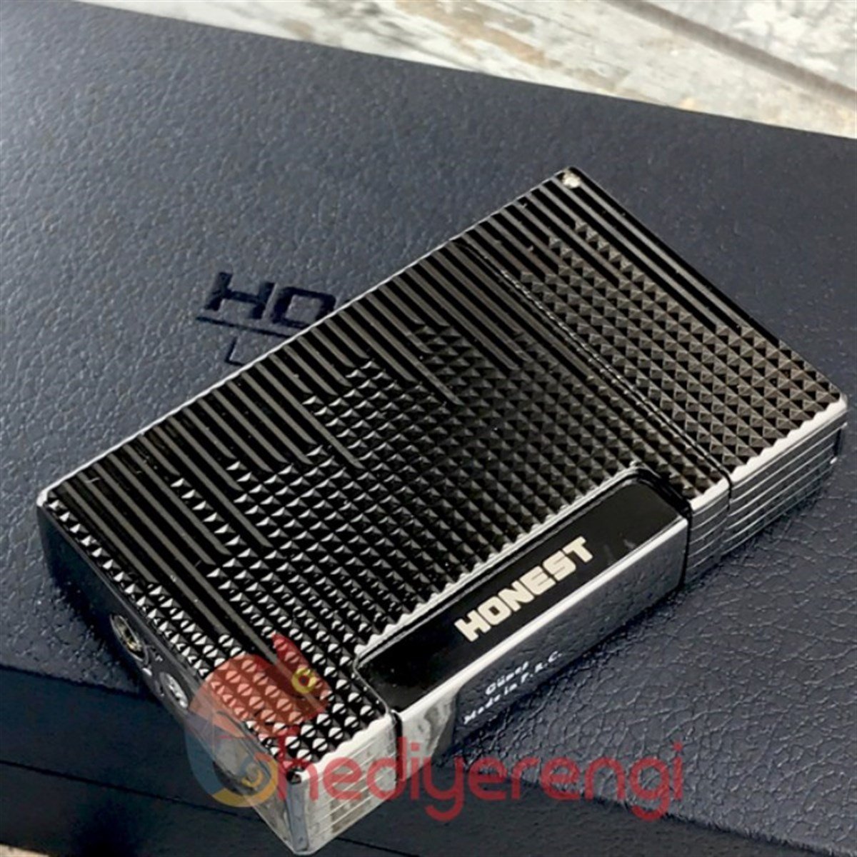 2'li Pürmüz Alevli Honest Marka Metal Füme Puro Çakmağı BCZ308