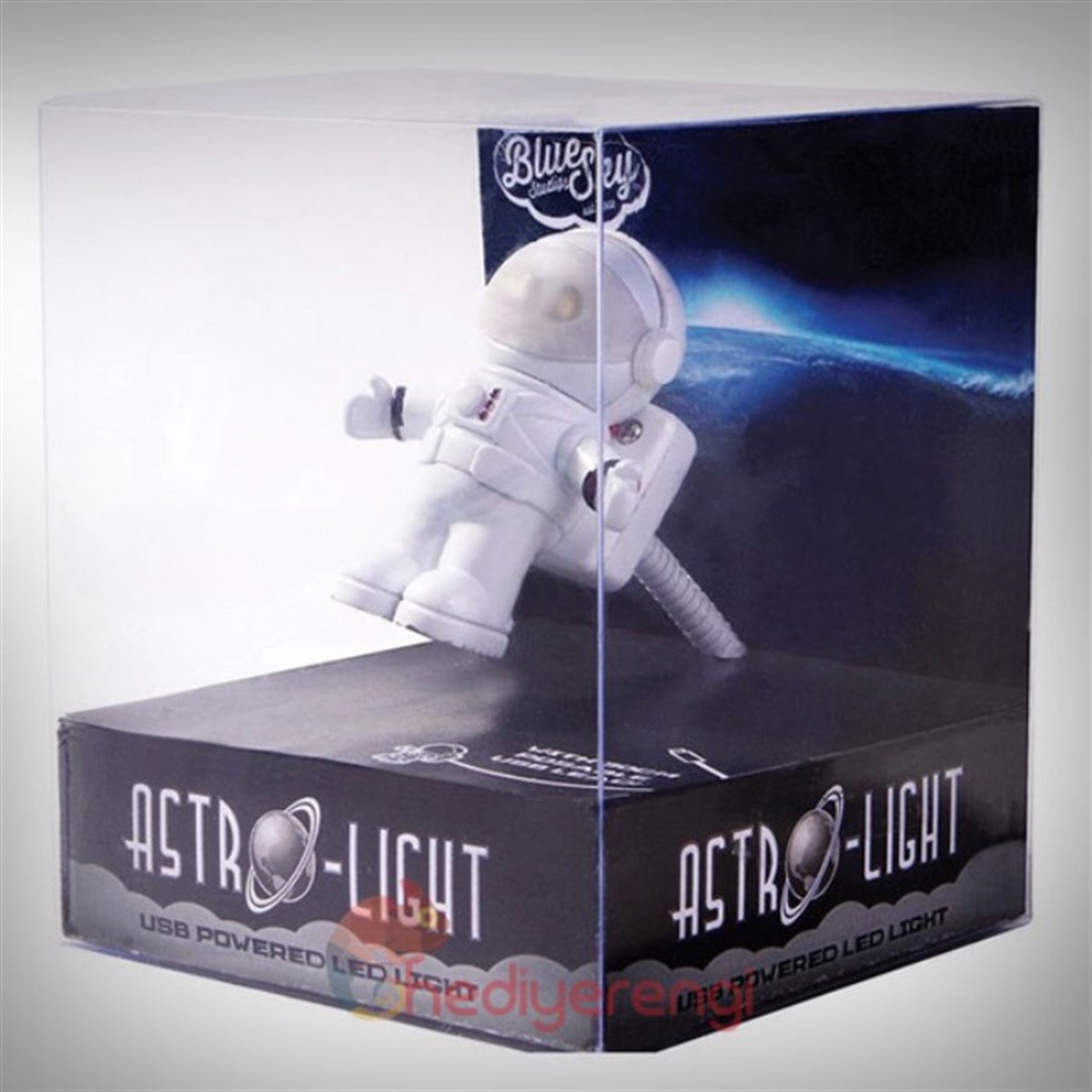 Astronot Temalı Usb Ledli Lamba