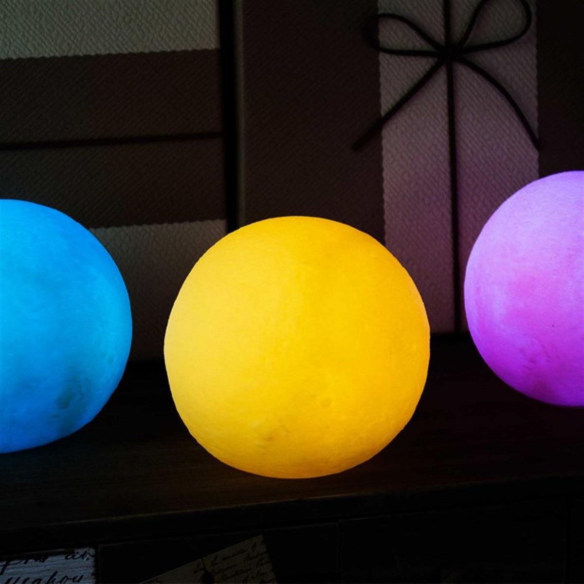 Ay Tasarımlı Ledli Gece Lambası