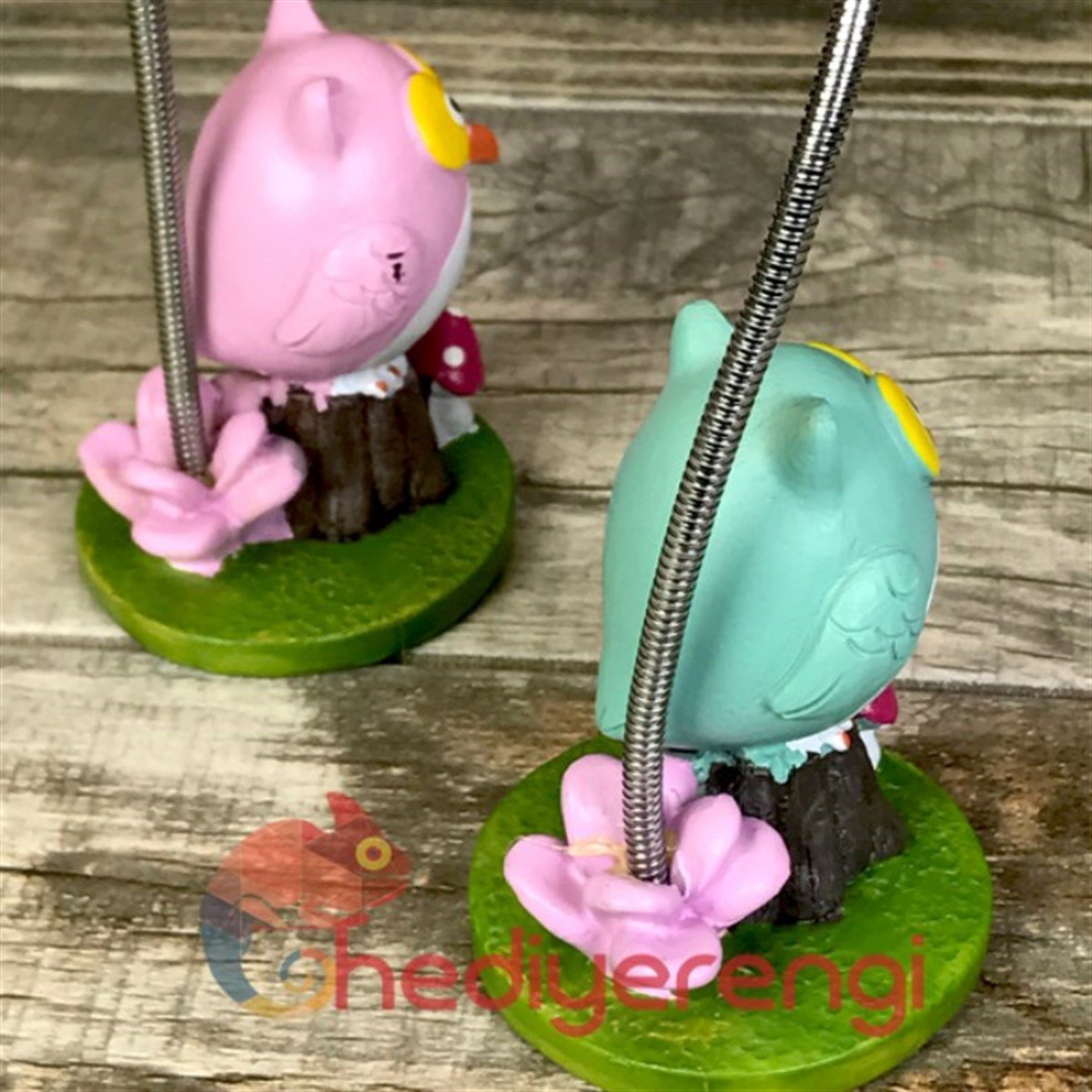 Baykuş Tasarımlı Mini Masa Lambası Lüx