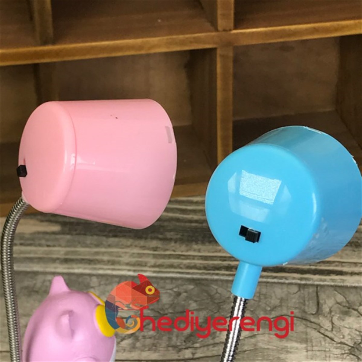 Baykuş Tasarımlı Mini Masa Lambası Lüx