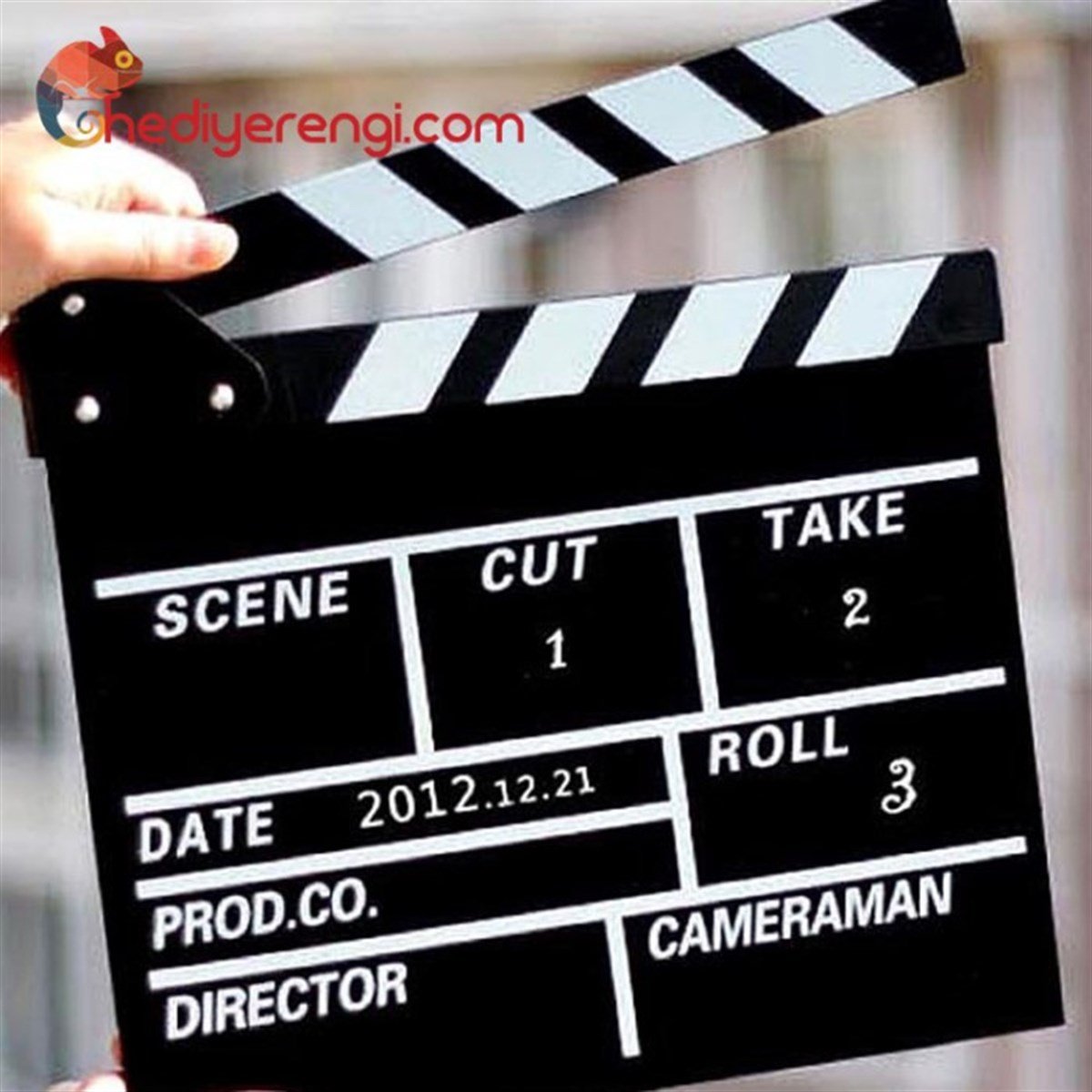 Clapperboard Sinema Klaketi Büyük Boy