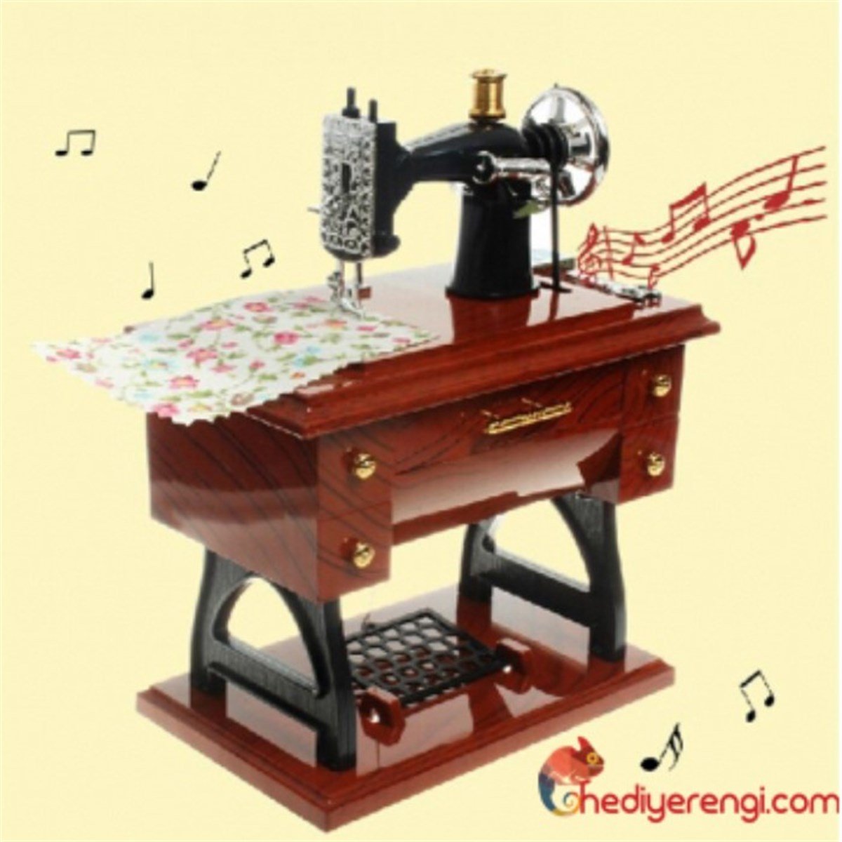 Dikiş Makinası Müzik Kutusu
