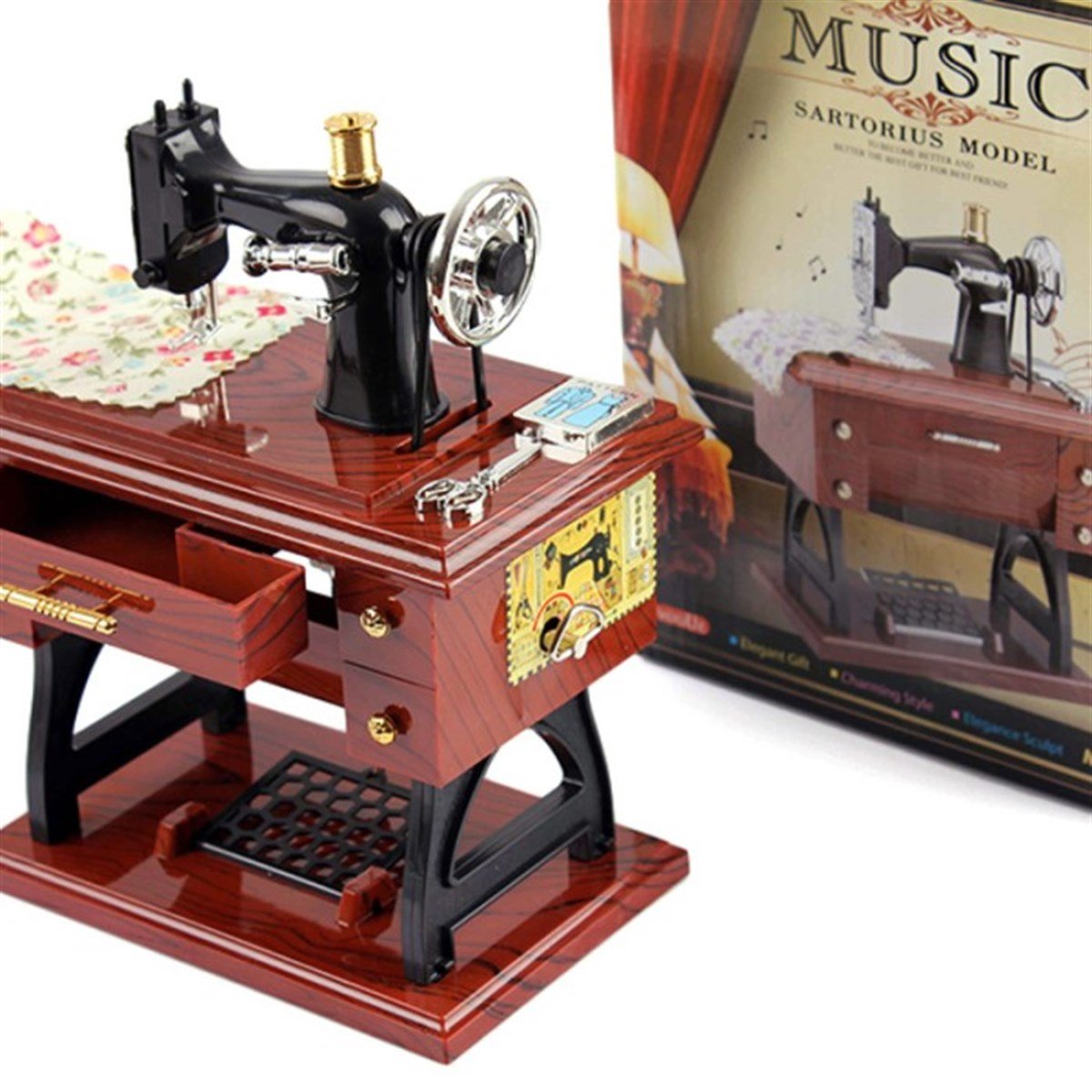 Dikiş Makinası Müzik Kutusu