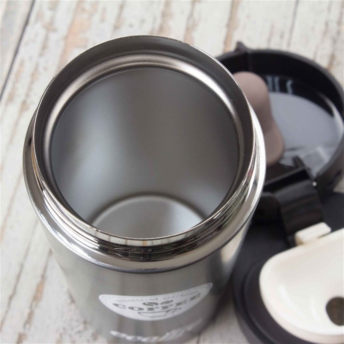 Ecolife Coffee Temalı Çelik Termos Bardak