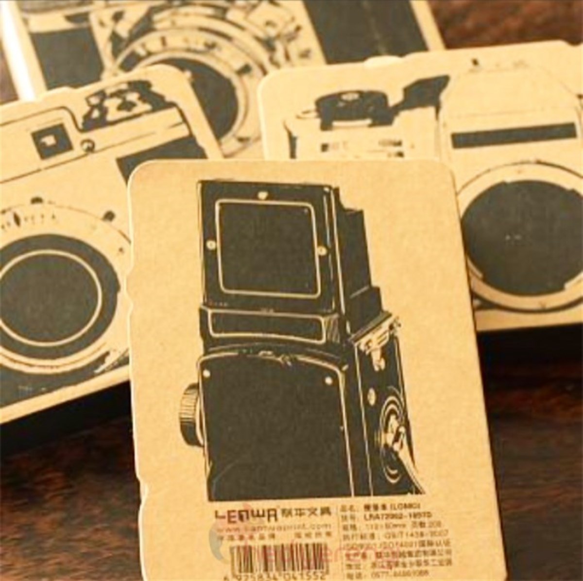 Fotoğraf Makinesi Tasarımlı Mini Not Defteri
