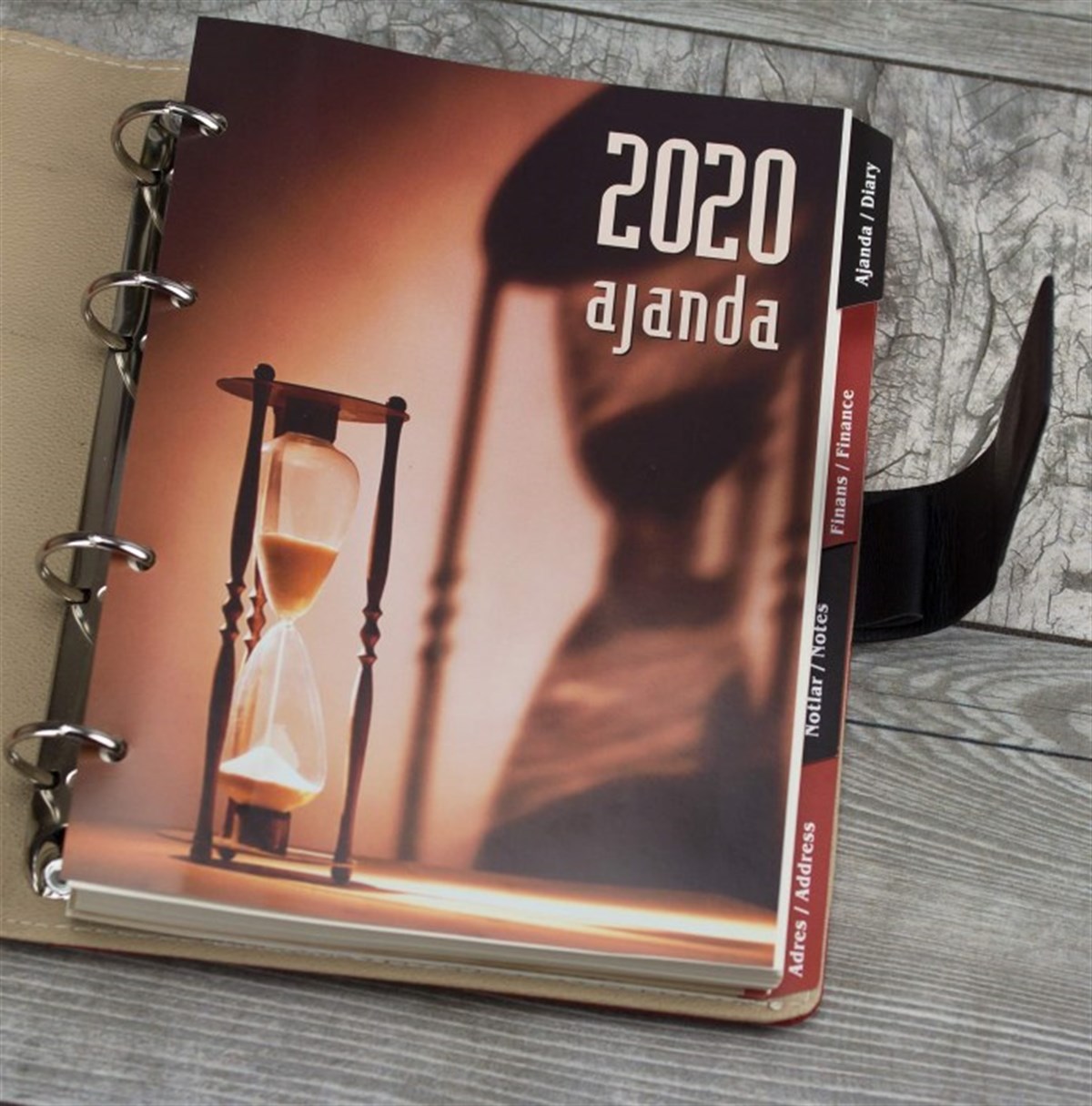 İsme Özel 2020 Exclusive Organizerli Kutulu Ajanda Not Defteri ve Kalem Seti Lacivert