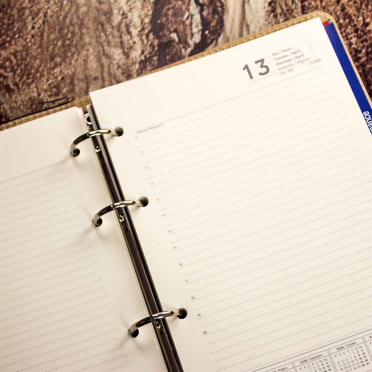 İsme Özel 2021 Organizerli Ajanda ve Kalem Seti - Lacivert