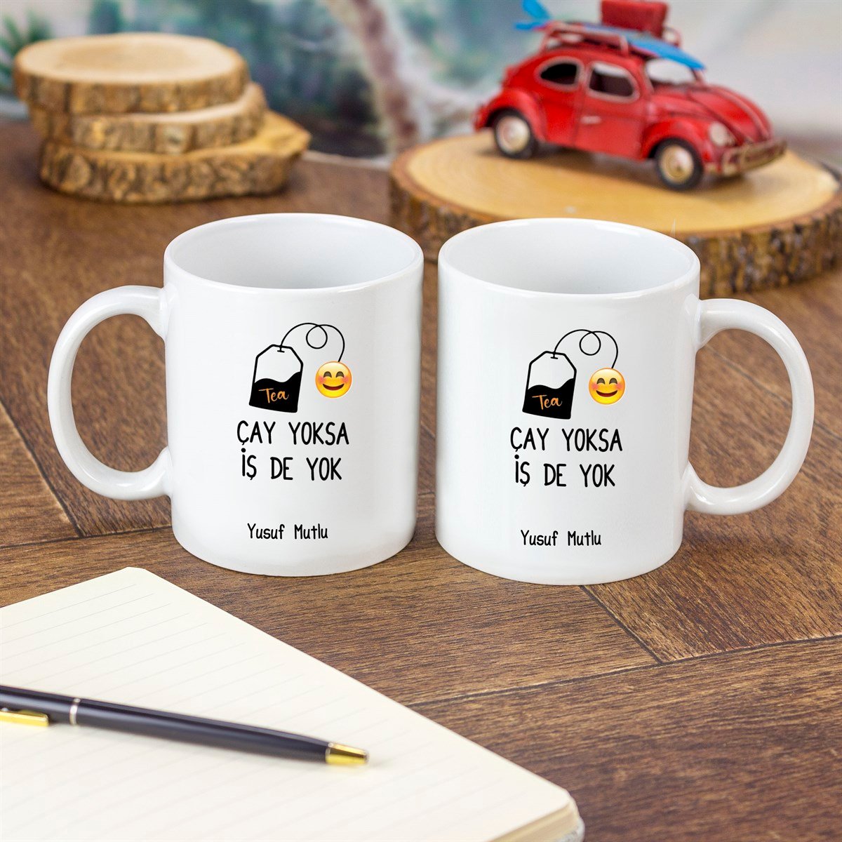 İsme Özel Çaykolik Temalı Kupa Bardak