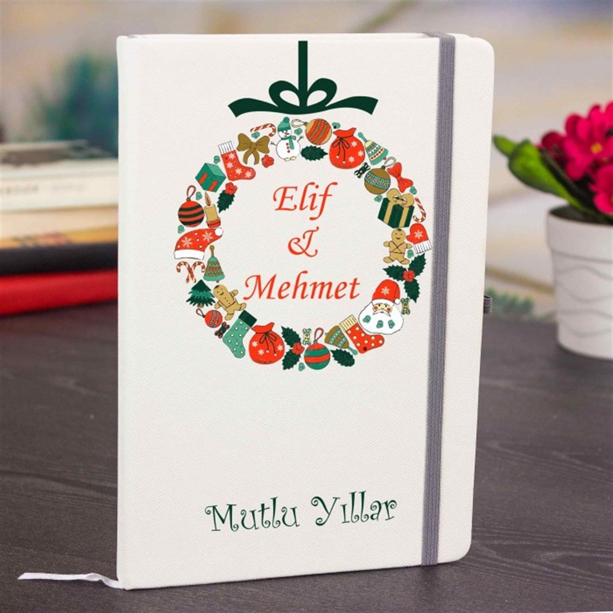İsme Özel Defter - Mutlu Yıllar M2