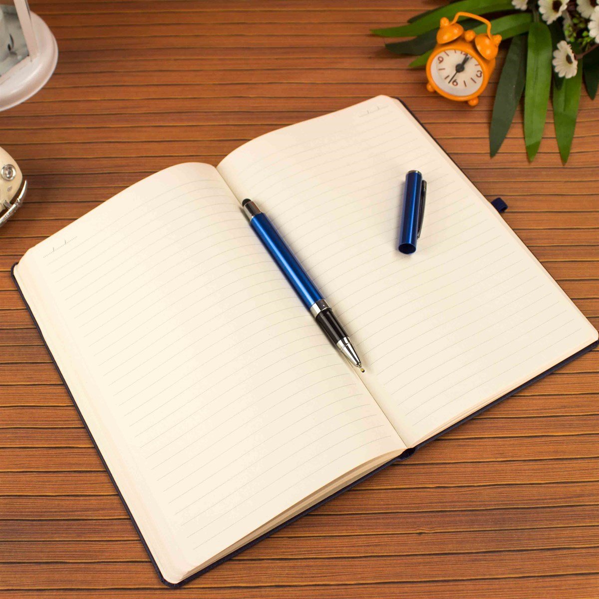 İsme Özel Defter Kalem Seti Lacivert - You and Me Temalı
