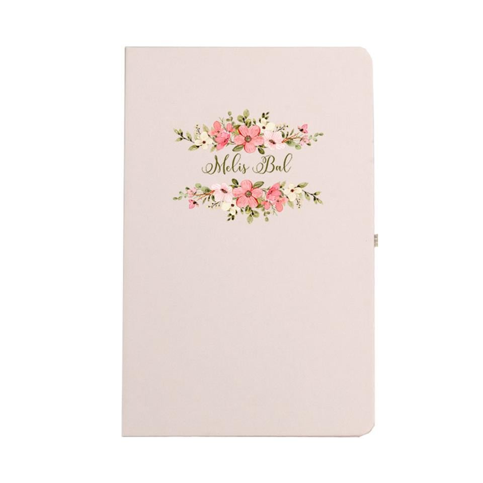 İsme Özel Defter Termos Bardak Kahve Oda Kokusu ve Mum Hediye Kutusu
