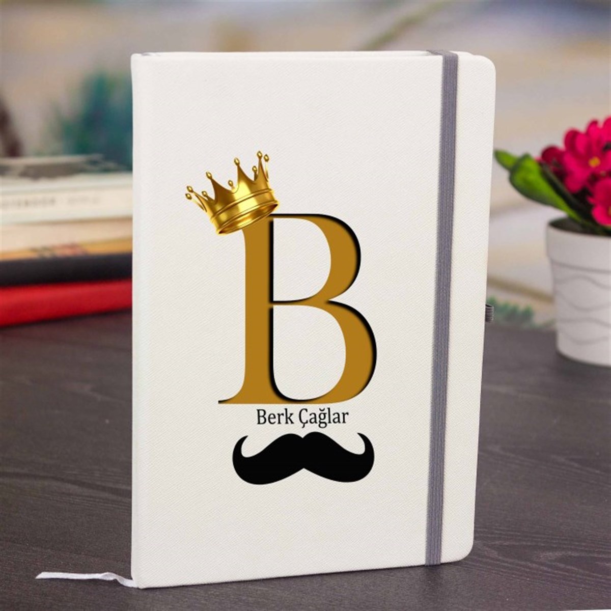 İsme Özel Defter ve Kupa Bardak Seti - Kral