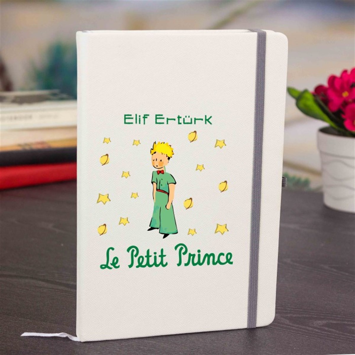 İsme Özel Defter ve Kupa Bardak Seti - Küçük Prens