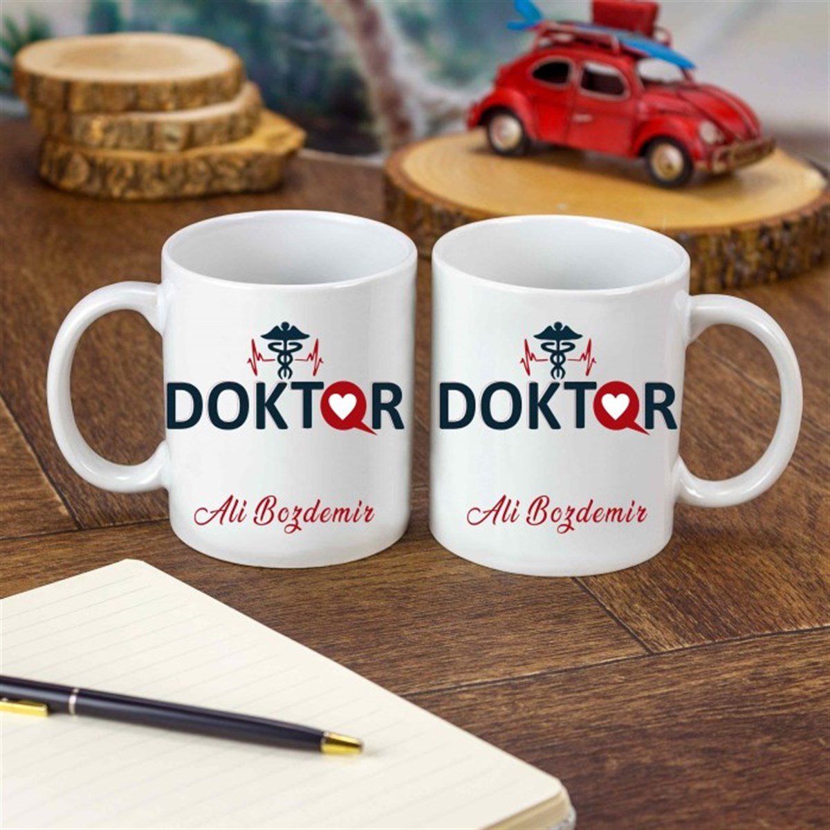 İsme Özel Doktor Temalı Kupa Bardak