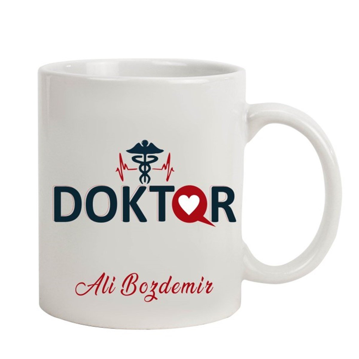 İsme Özel Doktor Temalı Kupa Bardak