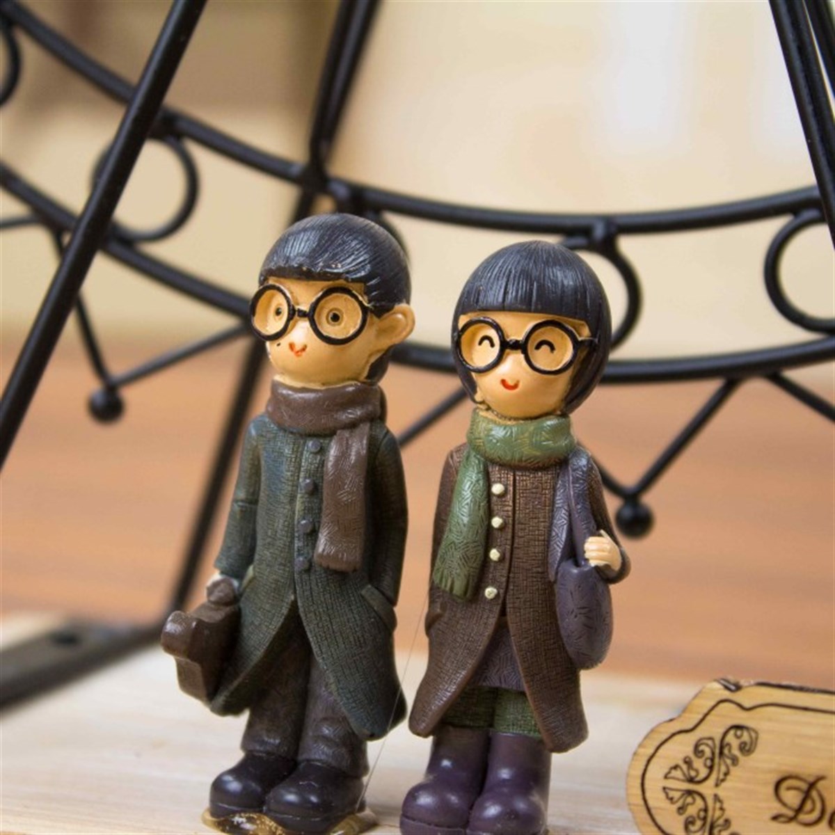 İsme Özel Dönme Dolap Temalı Biblo Büyük Boy