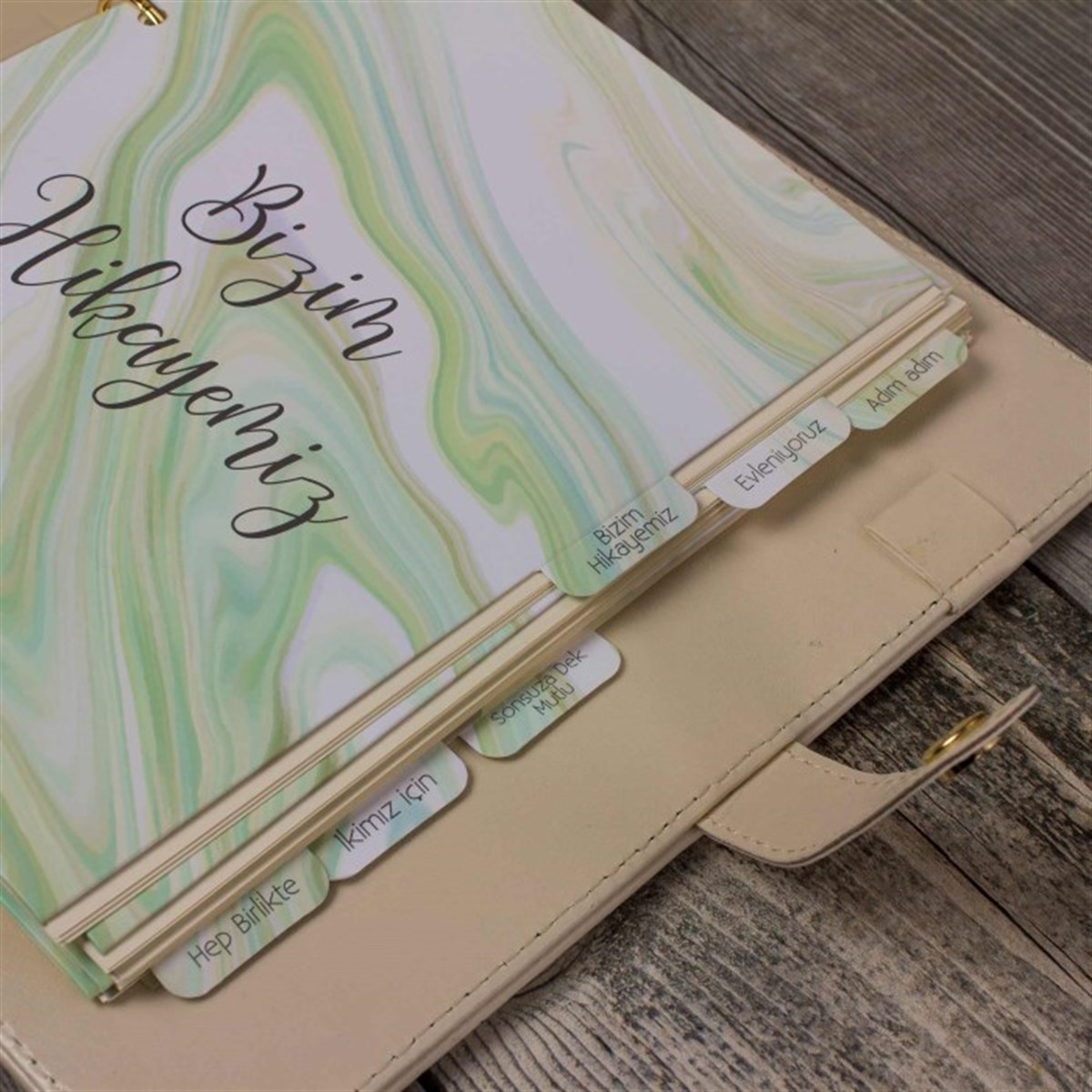 İsme Özel Evlilik Planlayıcı Defter ve Kalem Seti​ ( Weddings Planner )