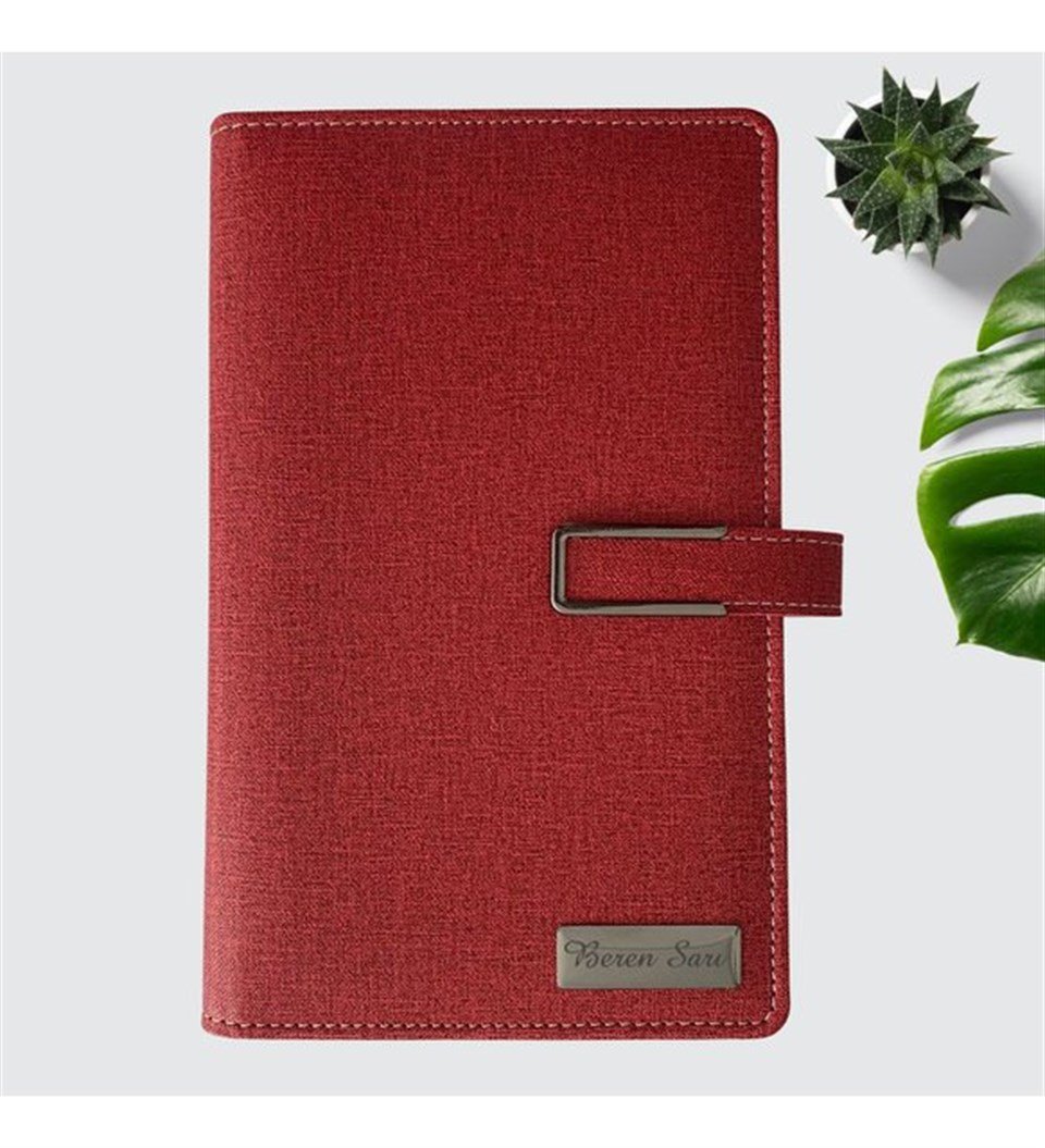 İsme Özel Exclusive Organizerli Defter - Renk Seçenekli