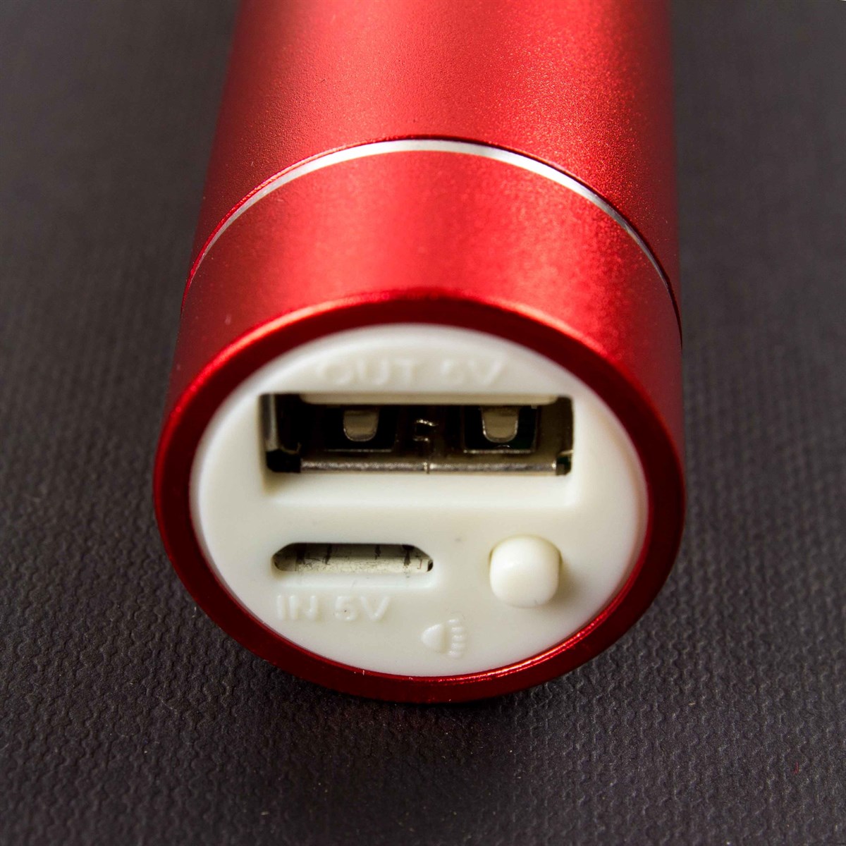 İsme Özel Exclusive Powerbank Defter ve Kalem Seti Kırmızı