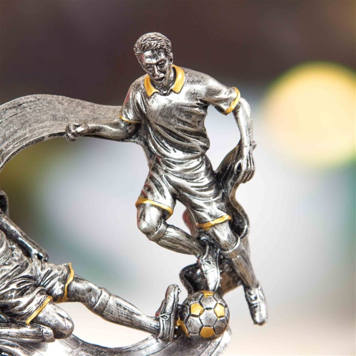 İsme Özel Futbolcu Temalı Dekoratif Biblo ve Ödül M2