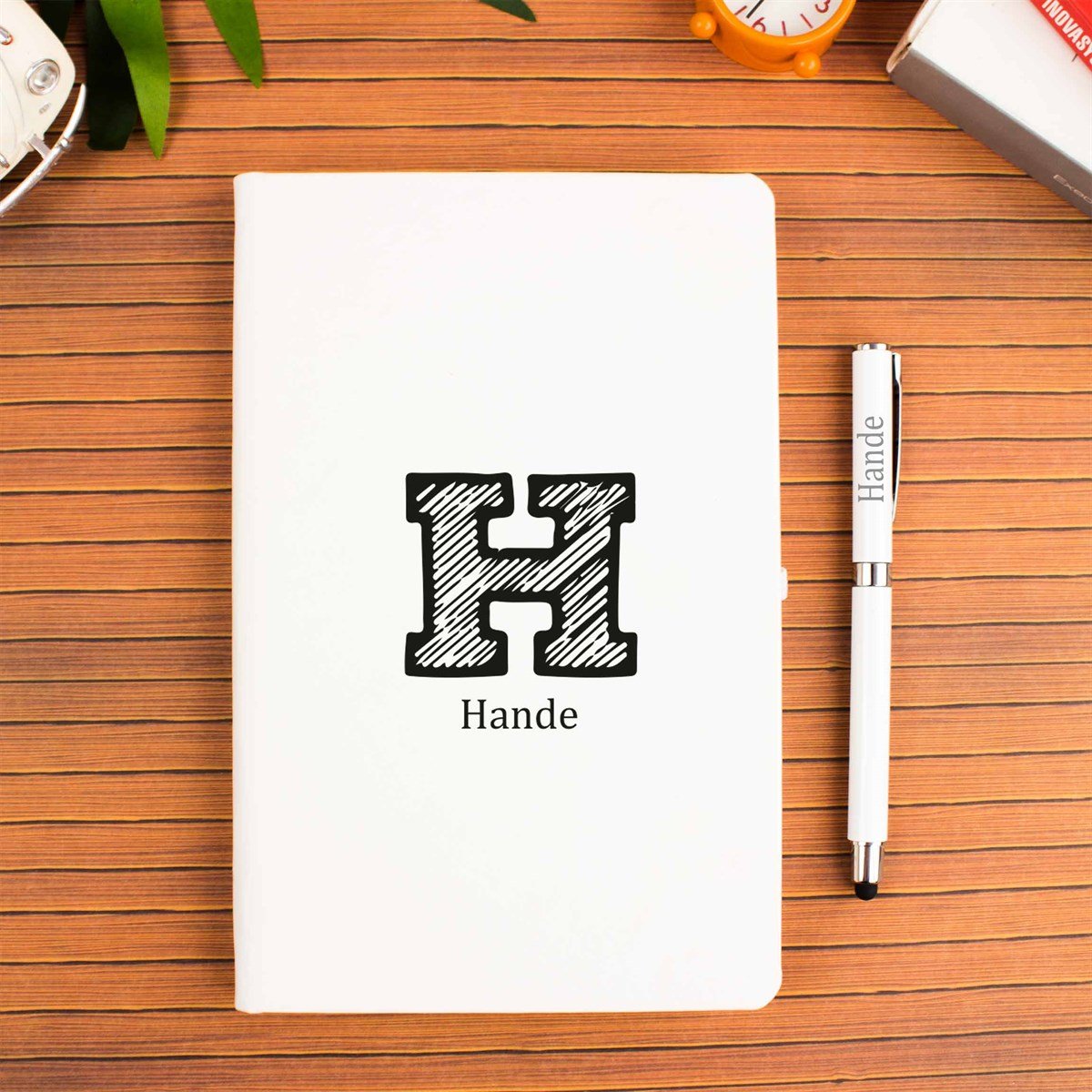İsme Özel Harfli Defter Kalem Seti