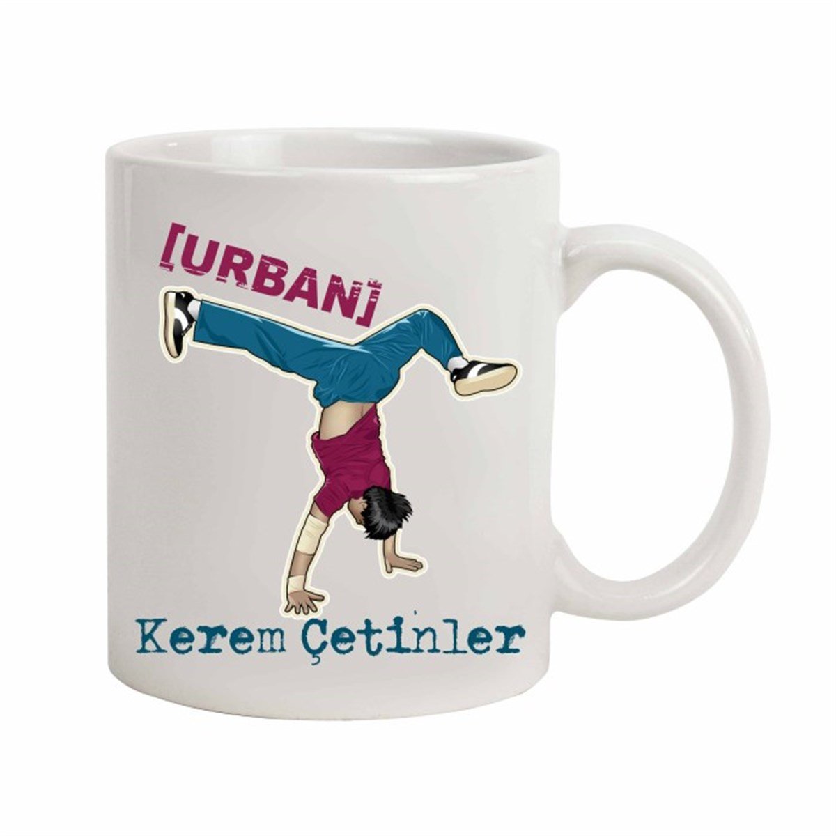 İsme Özel Kupa Bardak - Urban M2
