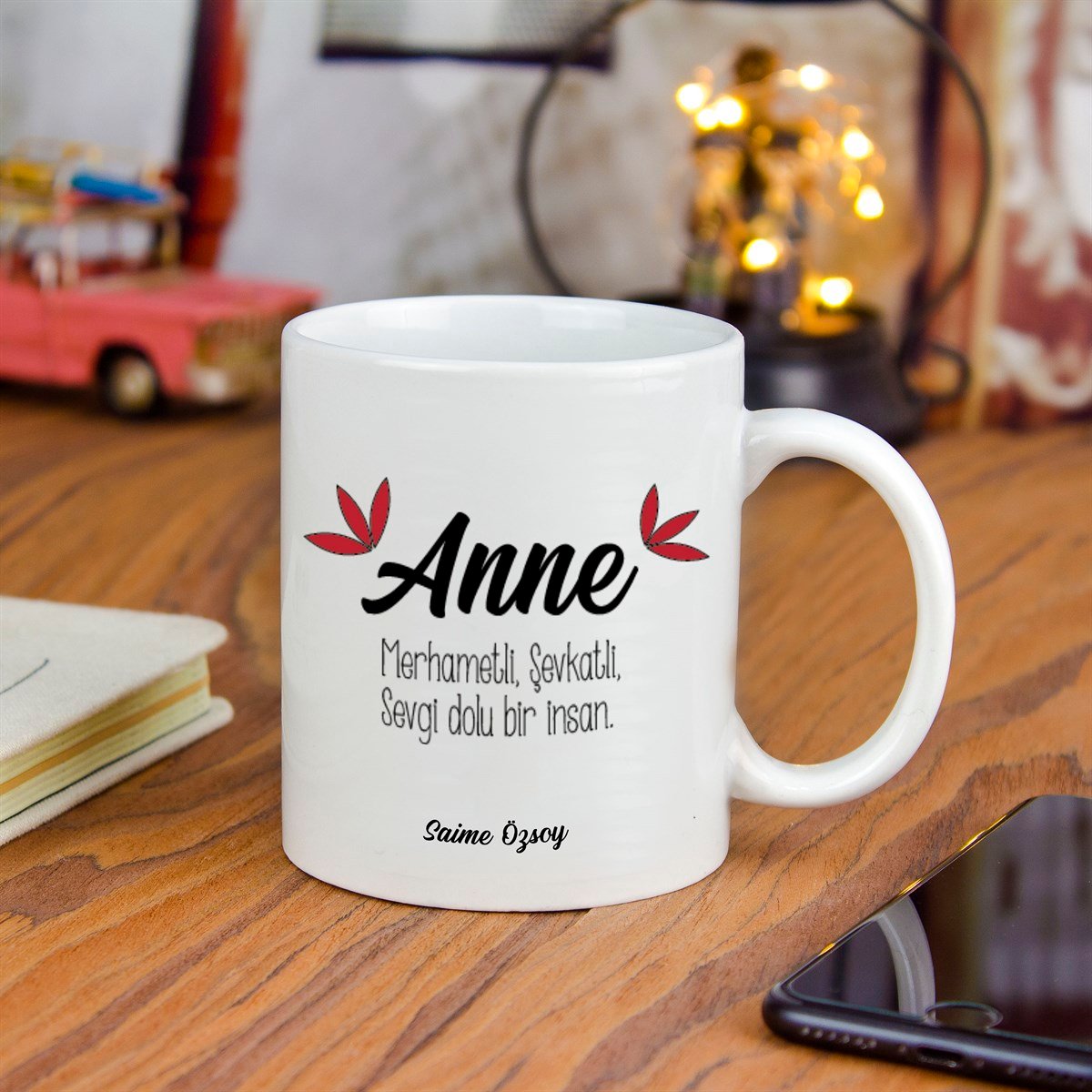 İsme Özel Kupa Bardak - Anne