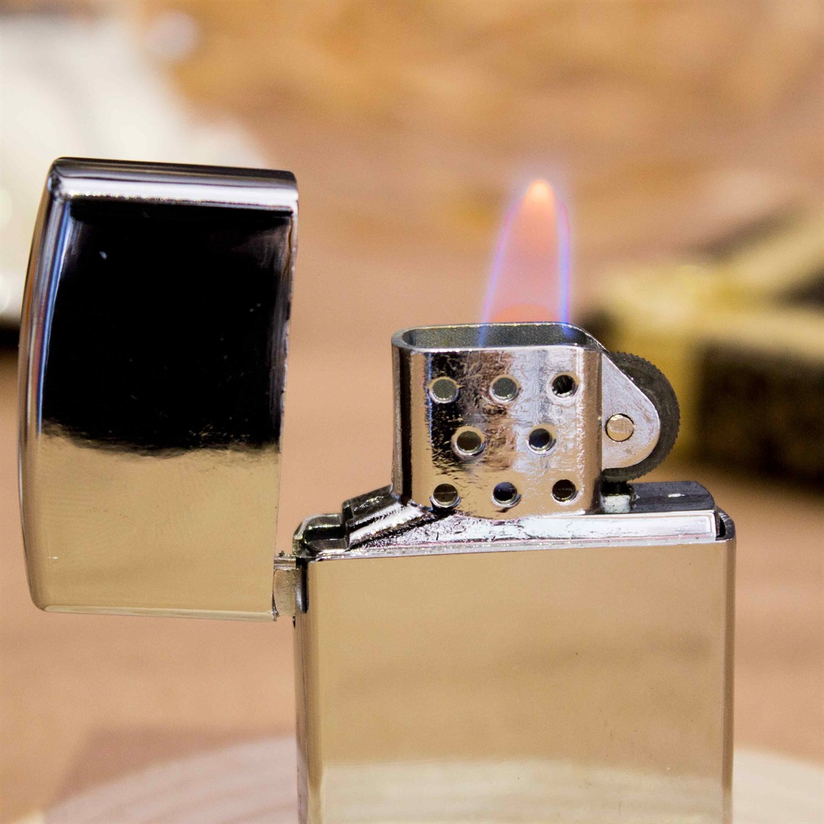 İsme Özel Metal Çakmak Babam Modeli