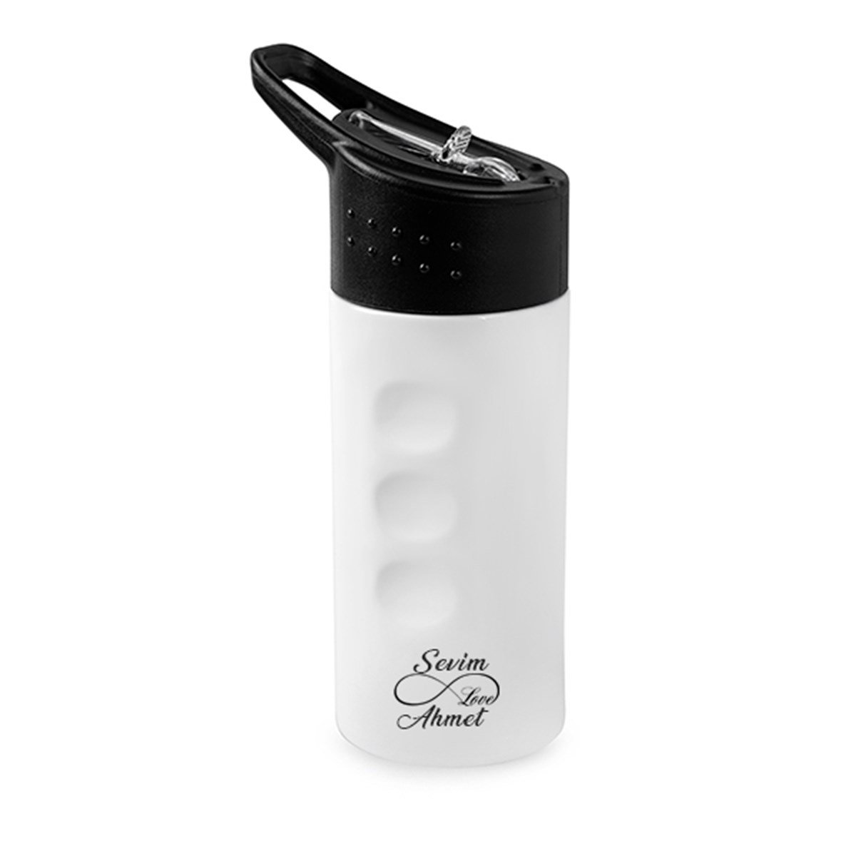 İsme Özel Paslanmaz Çelik Elit Matara 500 ml - Sonsuz Aşk