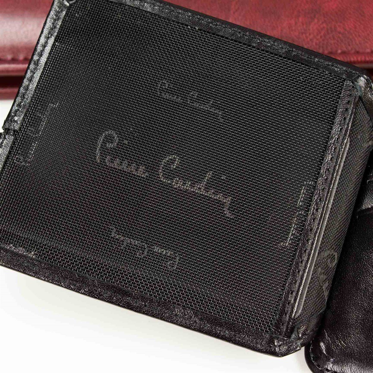 İsme Özel Pierre Cardin Deri Cüzdan Kalem ve Anahtarlık Seti P510