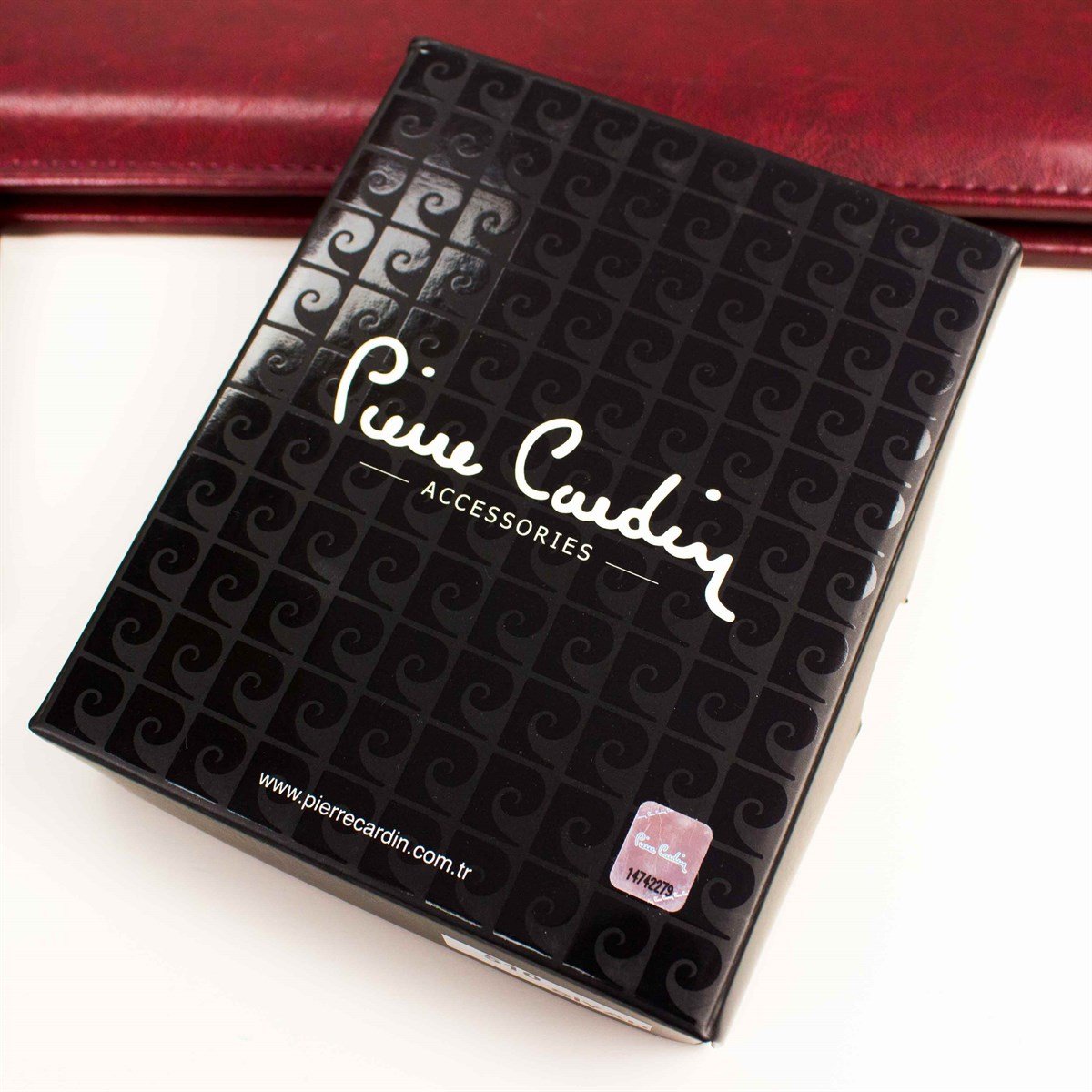 İsme Özel Pierre Cardin Deri Cüzdan Kalem ve Anahtarlık Seti P510