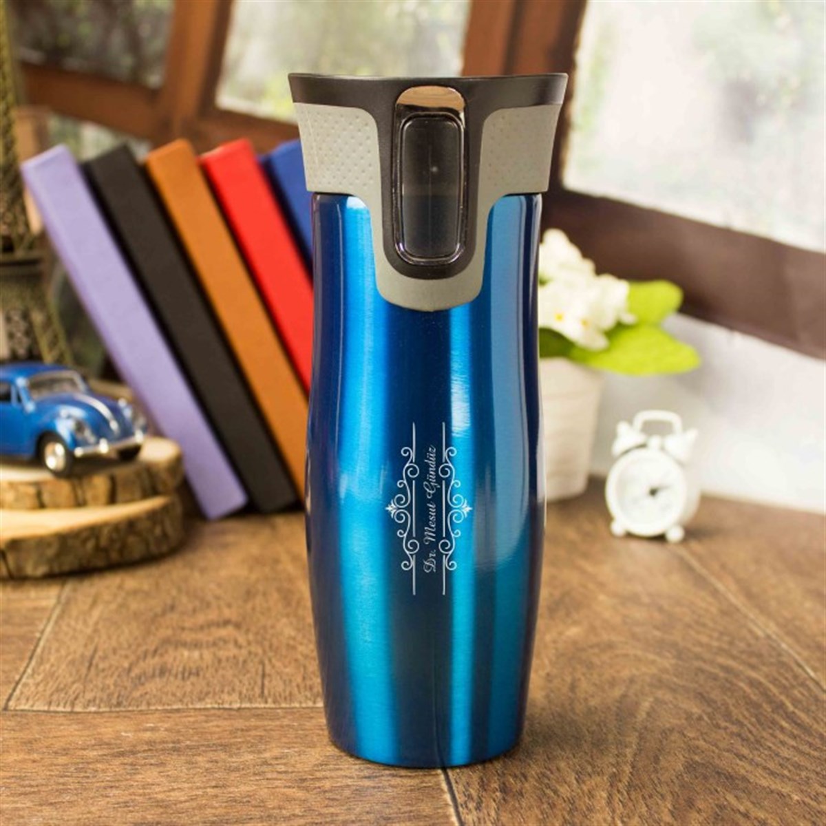 İsme Özel Premium Çelik Termos 400 ML M2