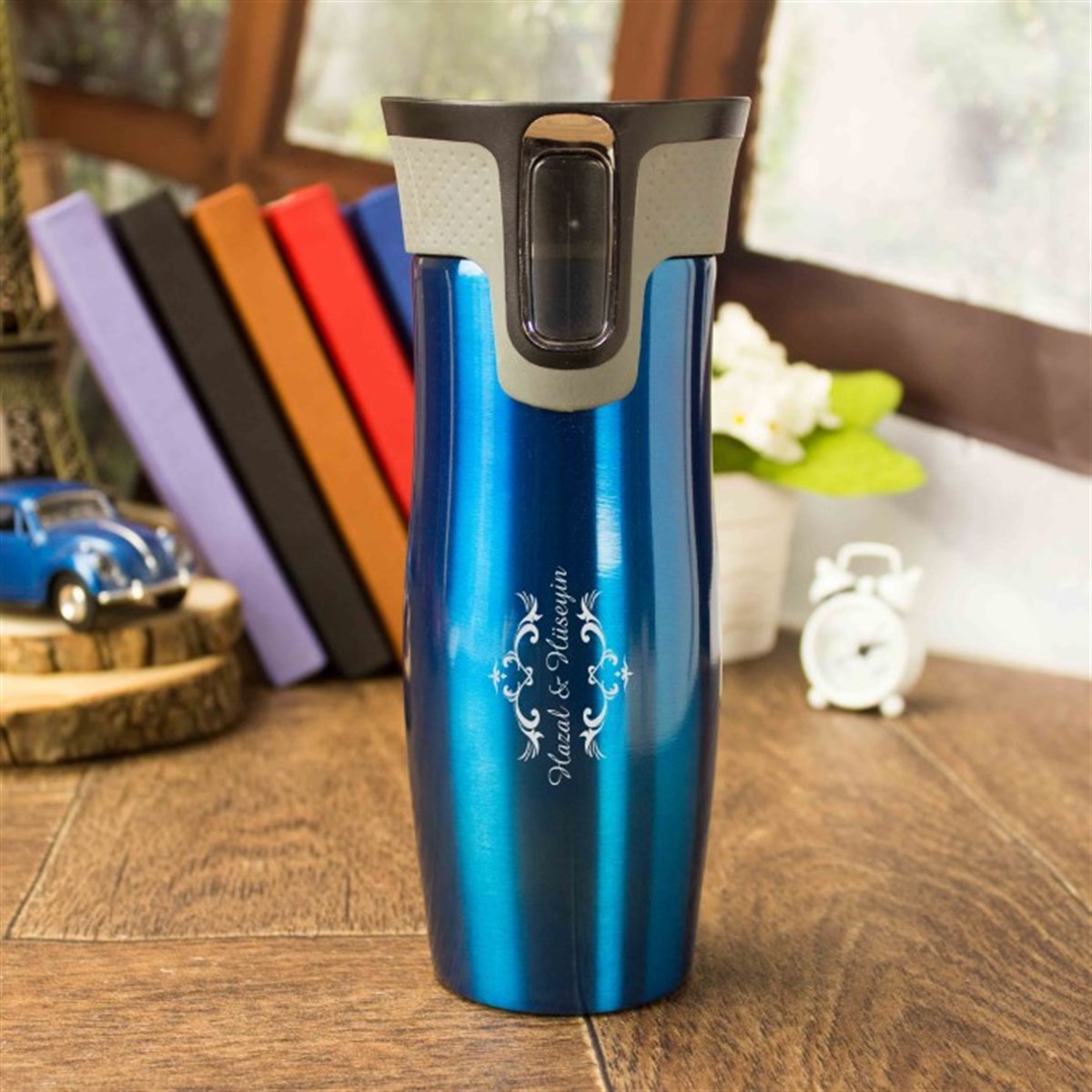 İsme Özel Premium Çelik Termos 400 ML M4