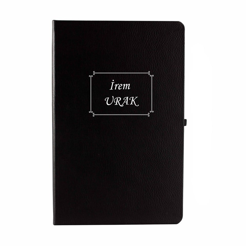 İsme Özel Premium Defter Kristal İsimlik Kartvizitlik ve Anahtarlık Hediye Kutusu