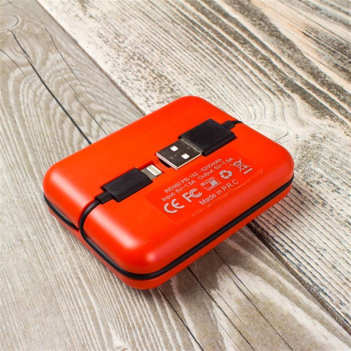 İsme Özel Premium Powerbank Defter ve Kalem Seti Kırmızı