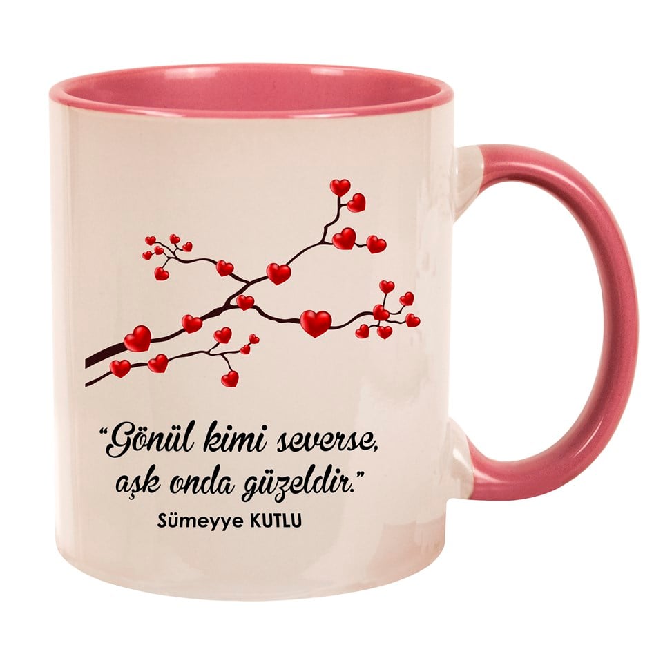 İsme Özel Renkli Defter Kupa Kalem Çikolata Kolonya ve Kahve Hediye Kutusu