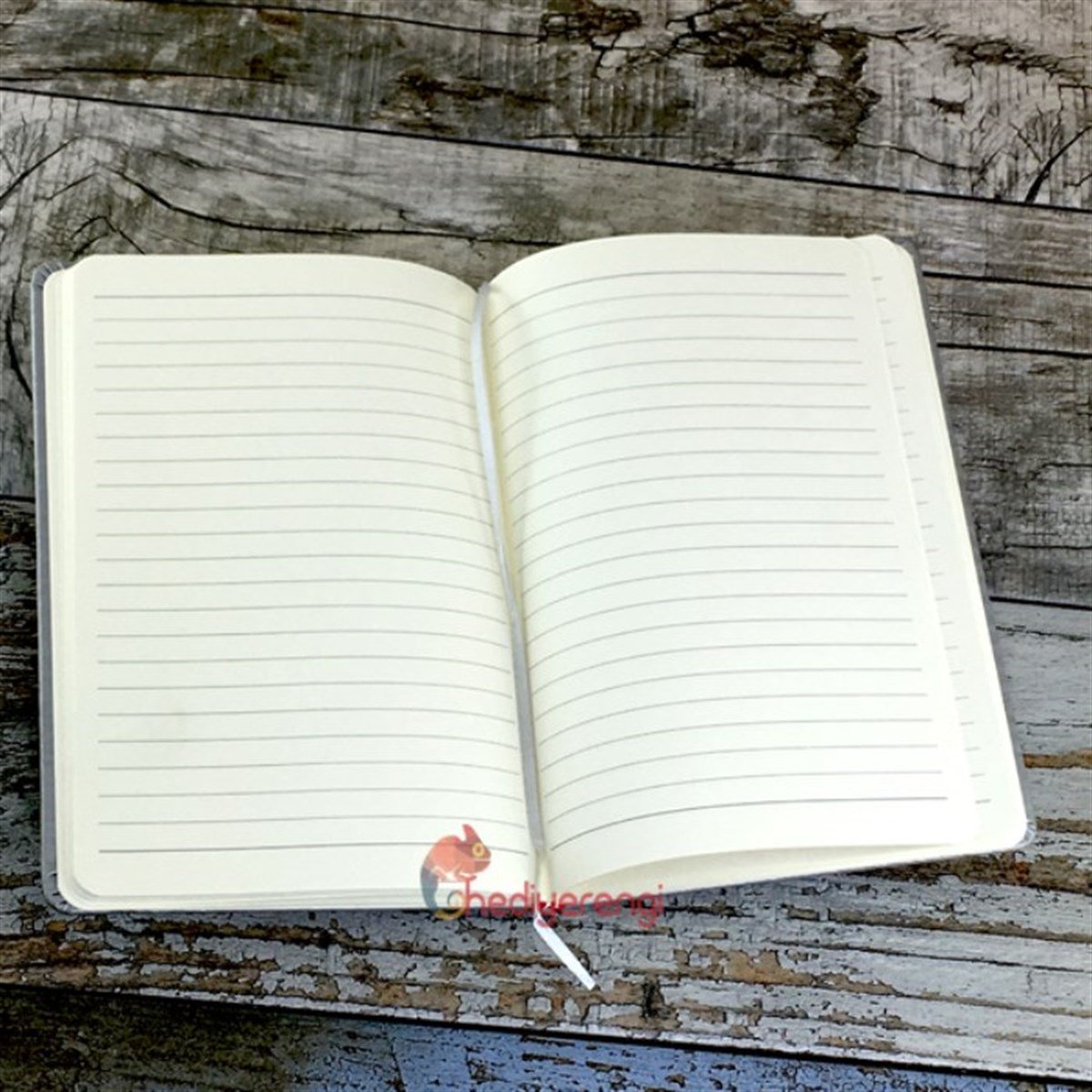 İsme Özel Renkli Lastikli Defter 